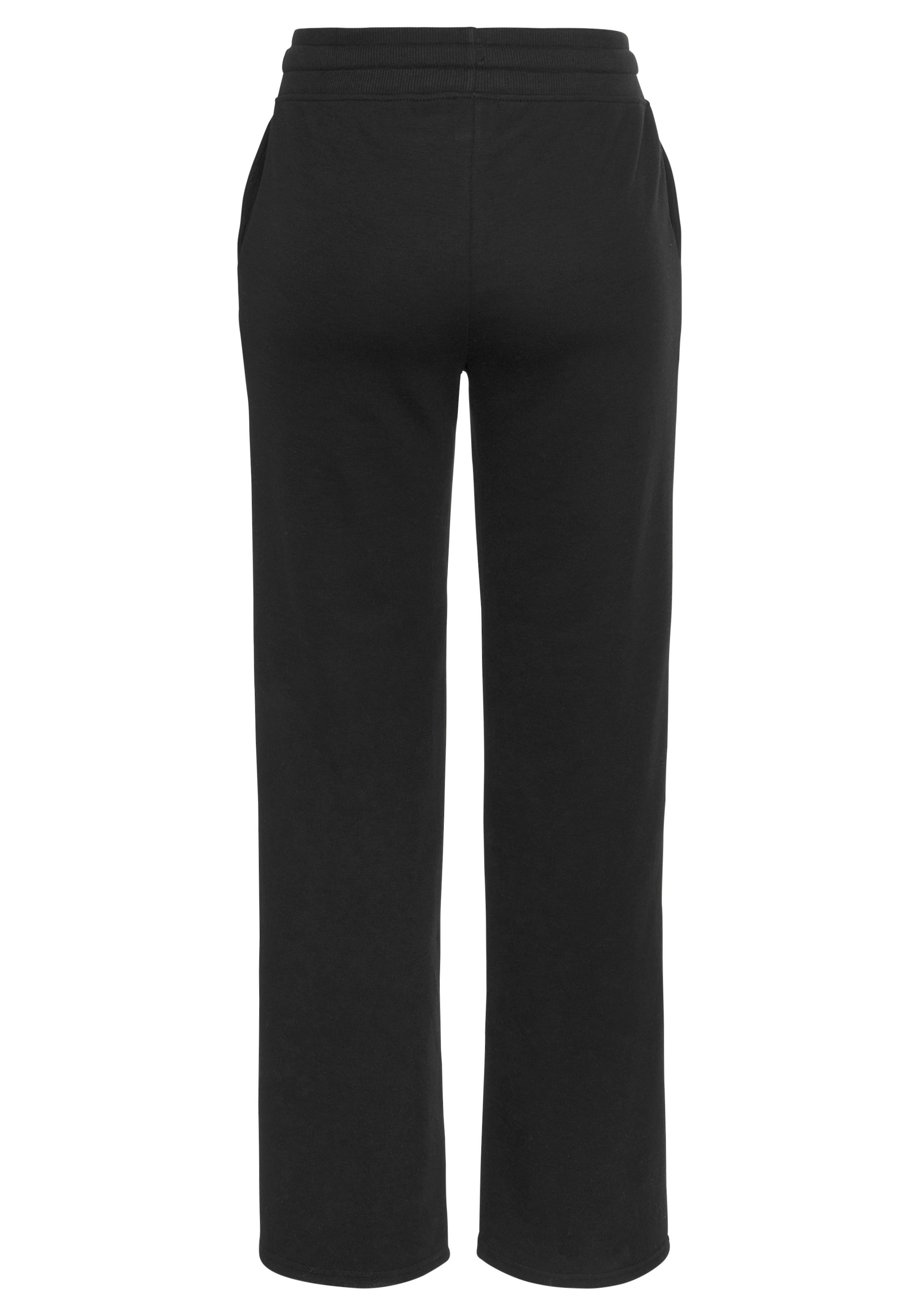 Bench. Loungewear Loungehose, Relaxhose mit Logostickerei und Eingrifftaschen, Loungewear