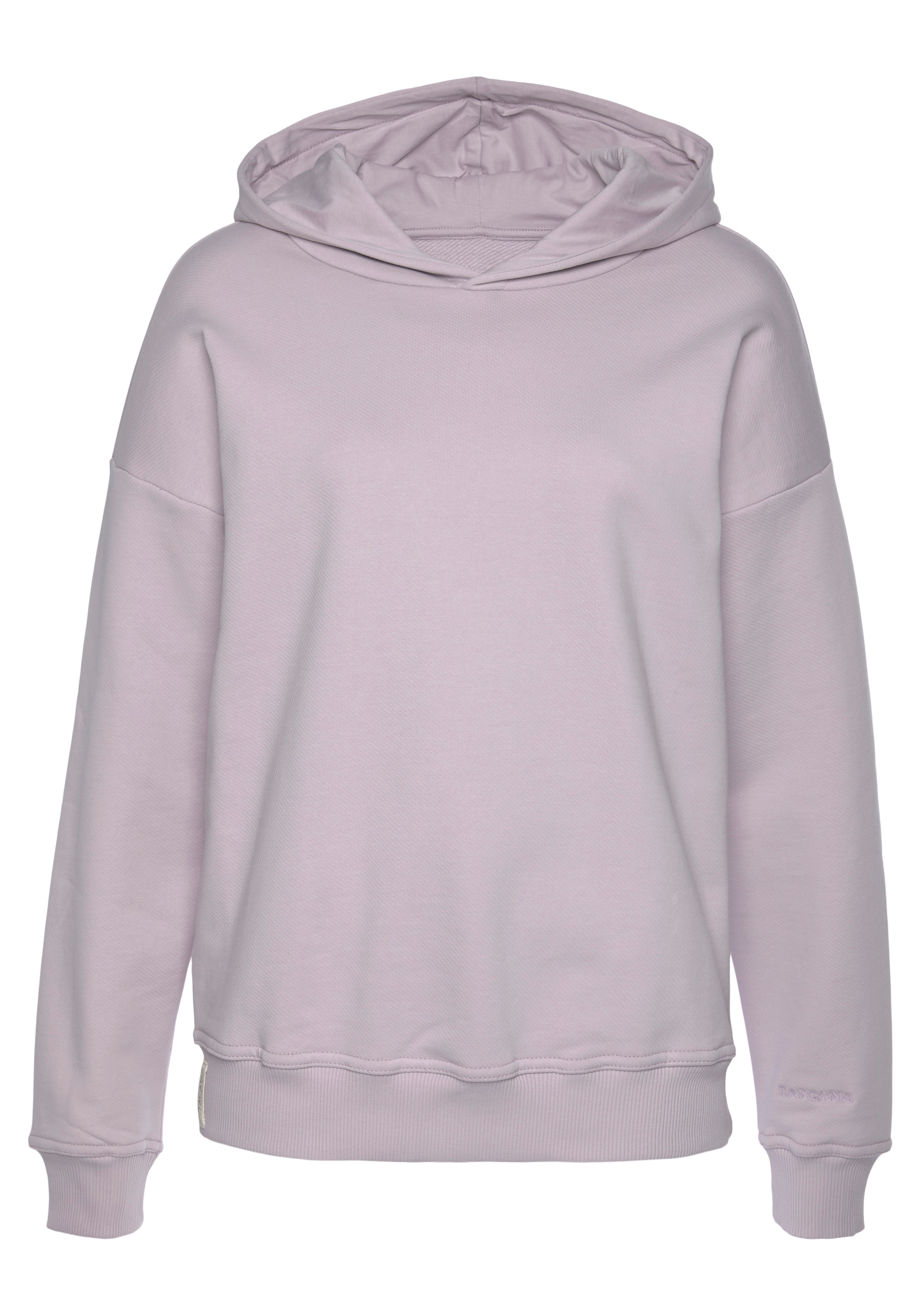 LASCANA Hoodie, aus organischer Baumwolle, Loungewear
