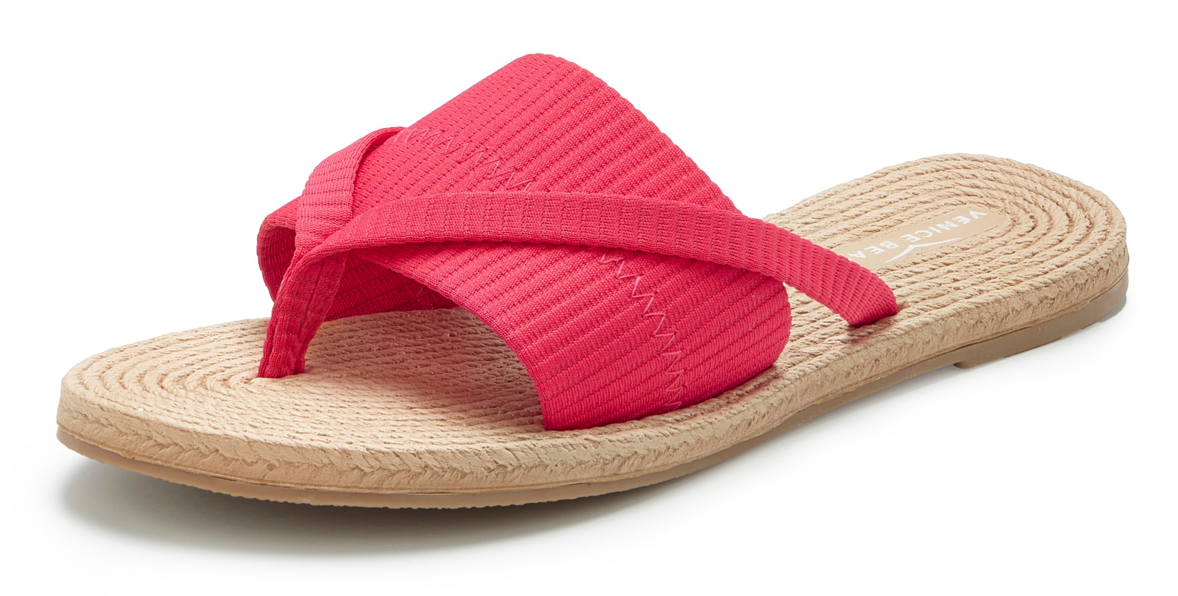 Venice Beach Badeschuh »Badepantolette, Badelatsche, Badezehentrenner, Sandale, Mule«  NEU Pantolette, Zehentrenner mit wasserabweisender und leichter Sohle