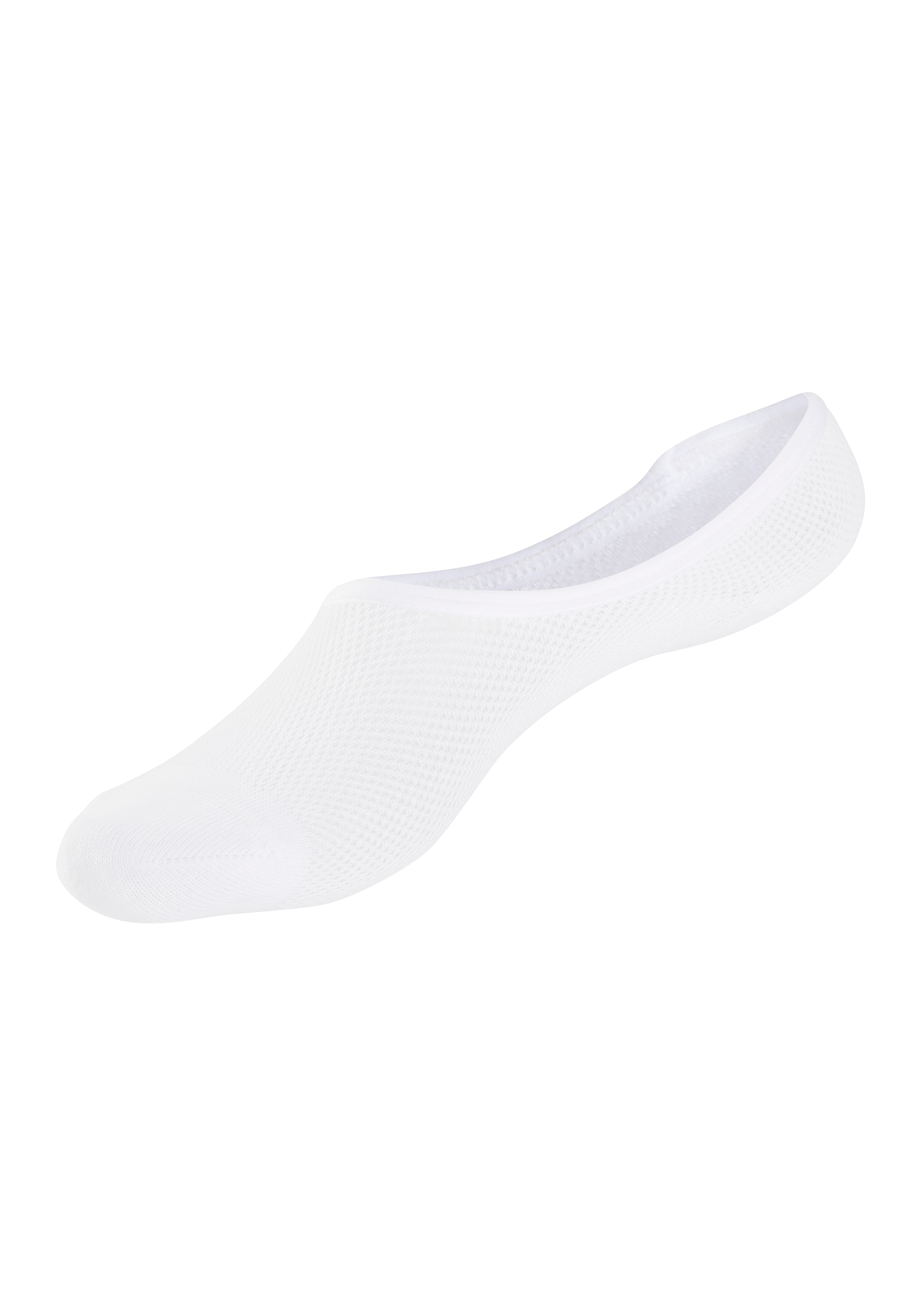 LASCANA ACTIVE Füßlinge, (Packung, 3 Paar), mit Pikee Struktur