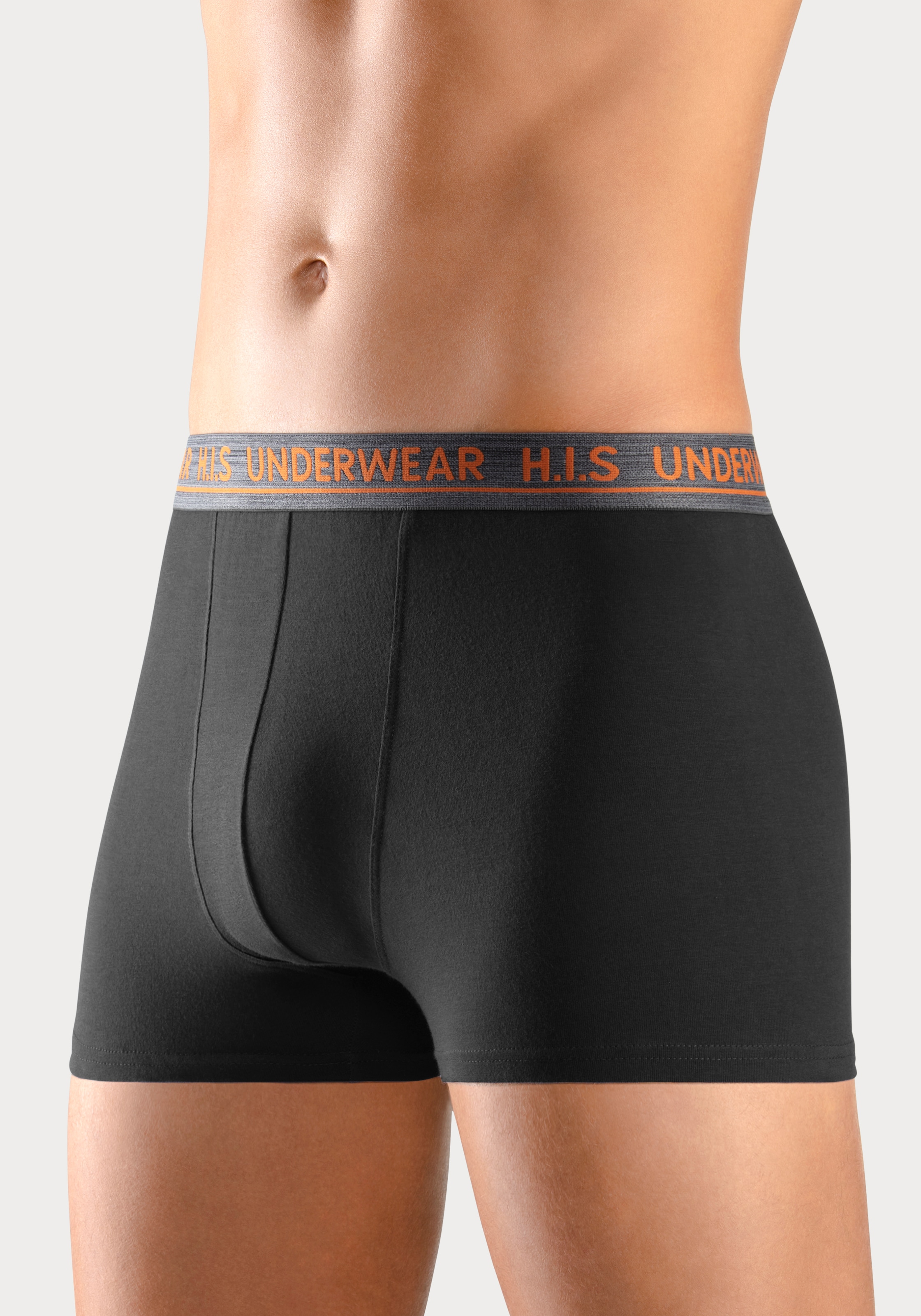 H.I.S Boxer »Boxershorts für Herren«, (Packung, 4 St.), mit bequemem Stretchbündchen