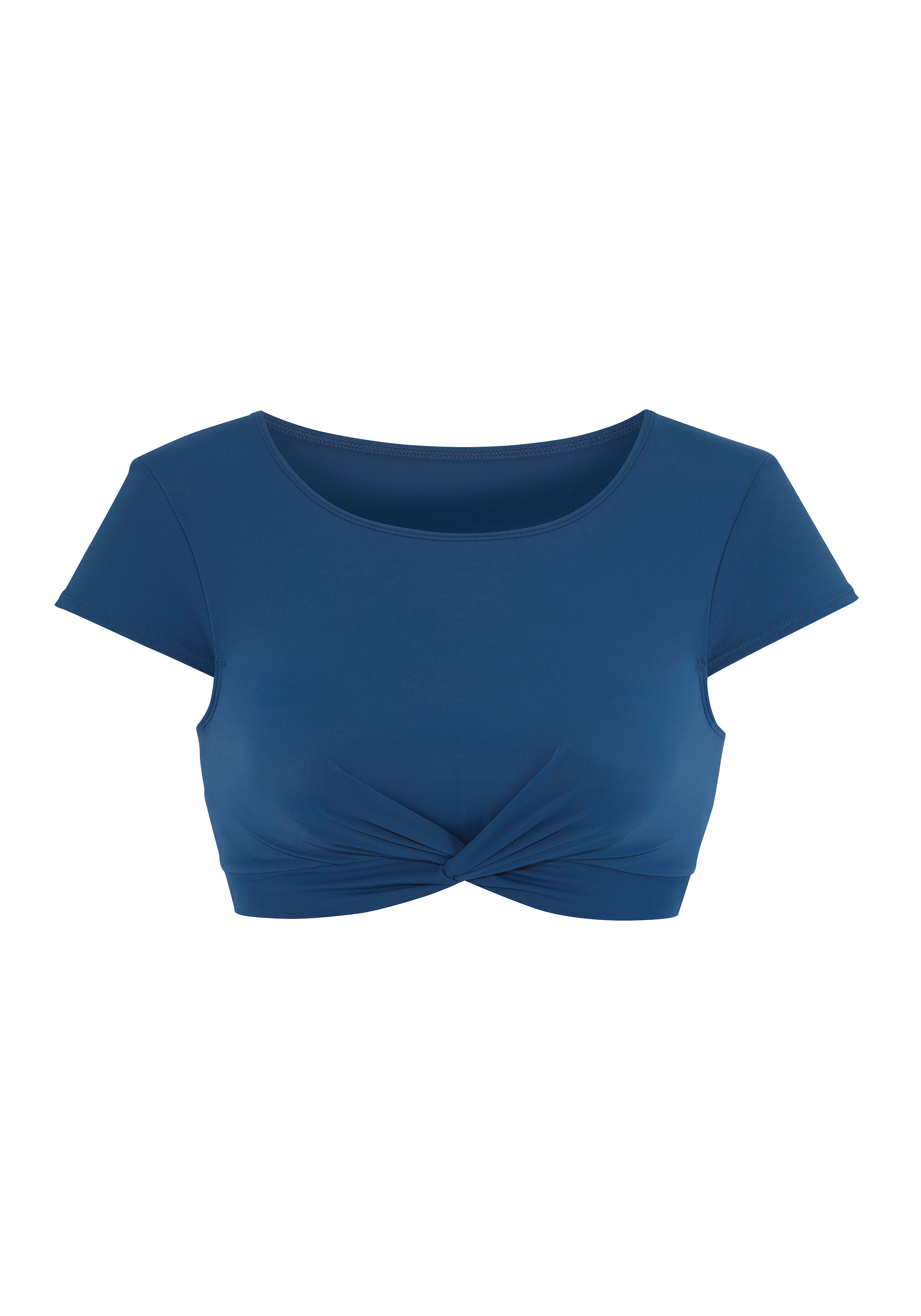 LASCANA ACTIVE Crop-Bikini-Top »Oceana«, mit modischer Knotenoptik