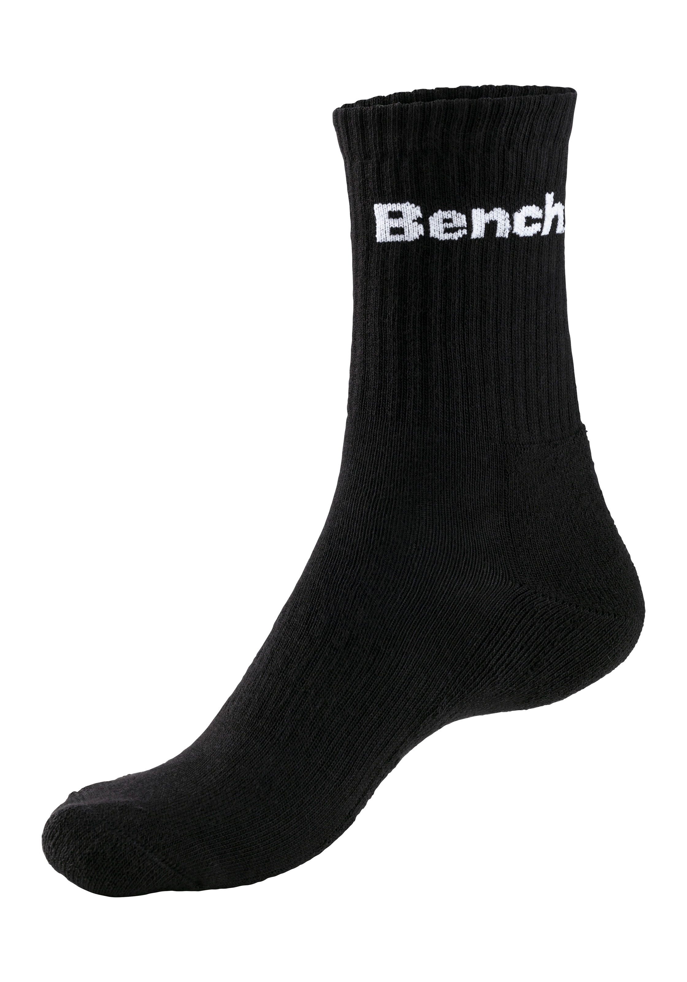 Bench. Tennissocken, (Packung, 12 Paar), mit Fuß Polsterung