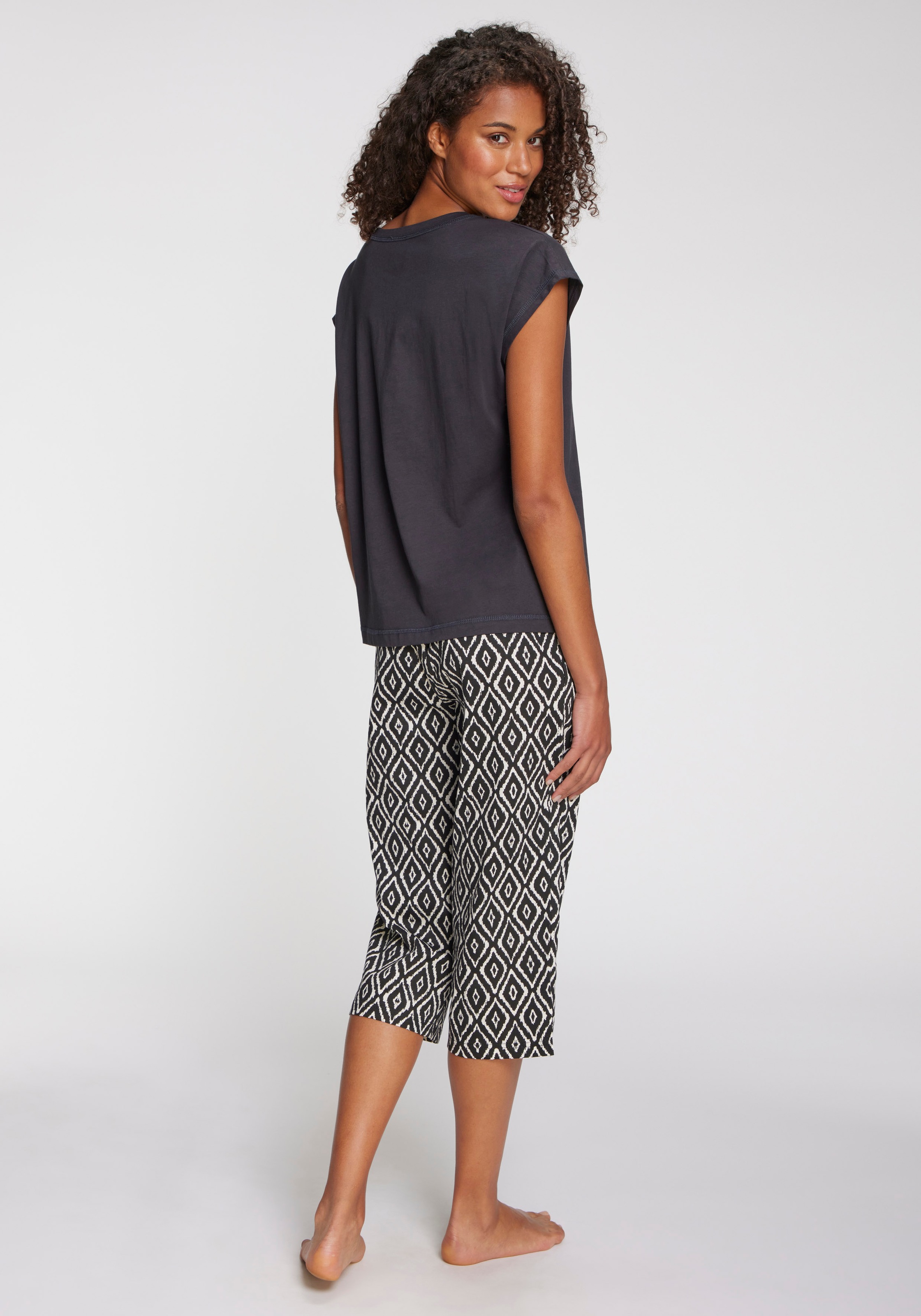 Vivance Dreams Caprihose, mit schönem Muster