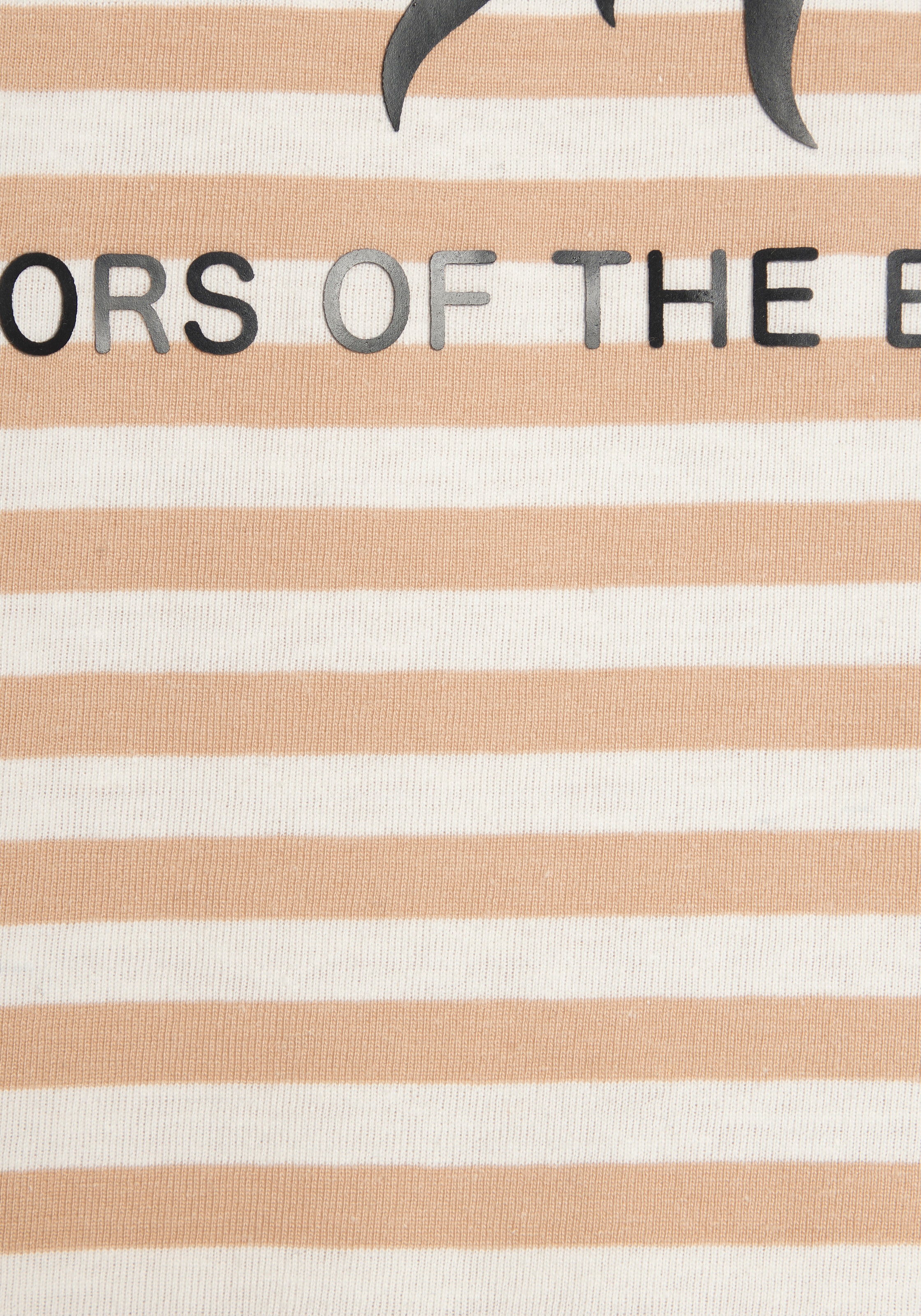 H.I.S T-Shirt gestreift mit Print, Loungewear