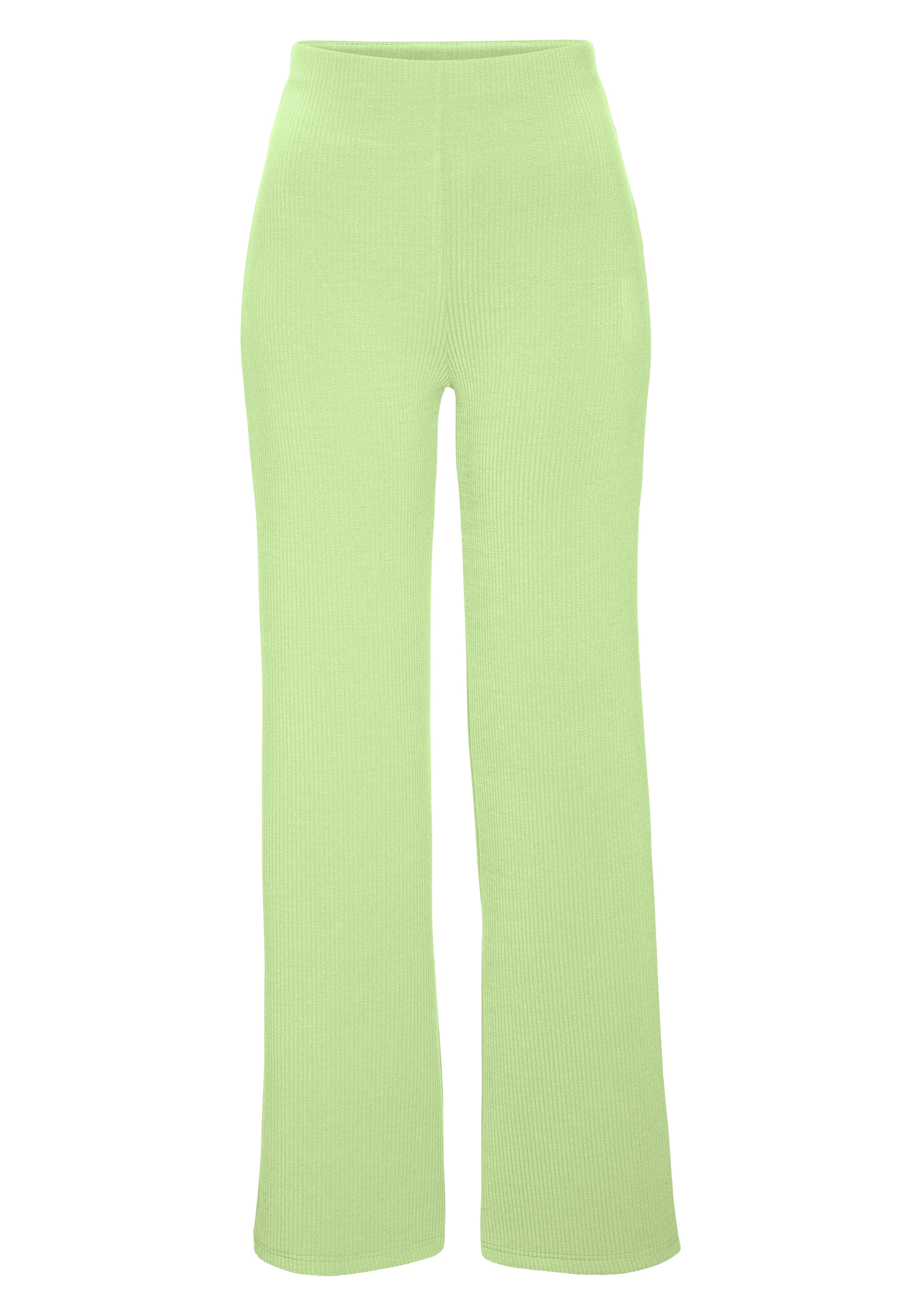 LASCANA ACTIVE Sporthose  aus elastischer Rippstruktur