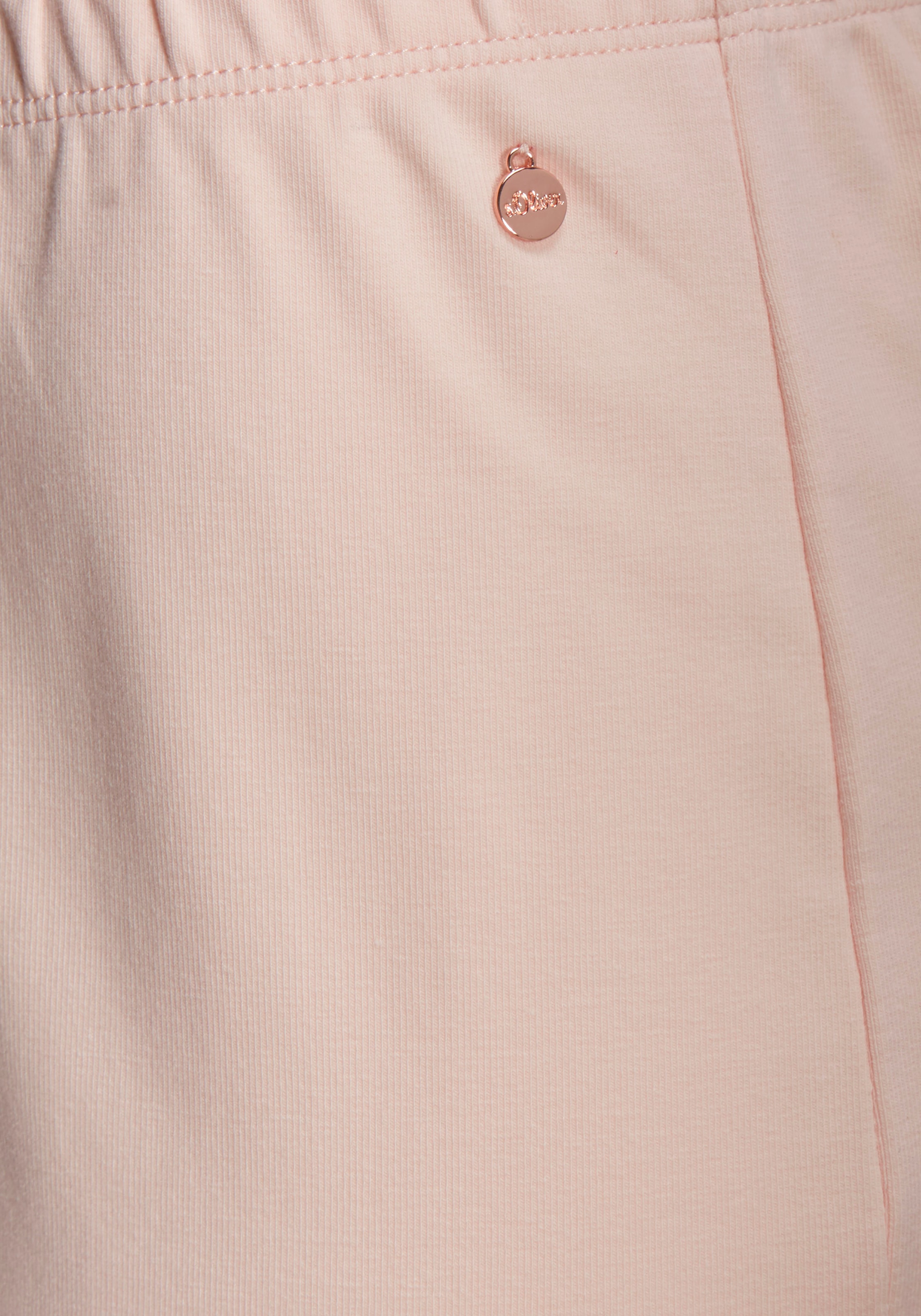 s.Oliver Pyjamahose, mit Babylocksaum