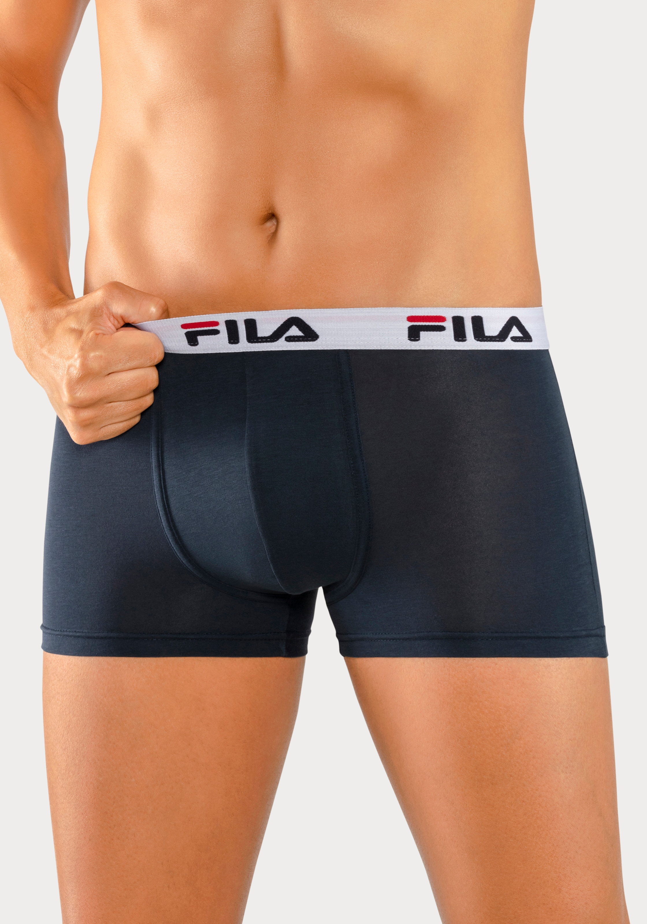Fila Boxer »MAN BOXER SHORTS« 3er Pack,  mit elastischem Logobund