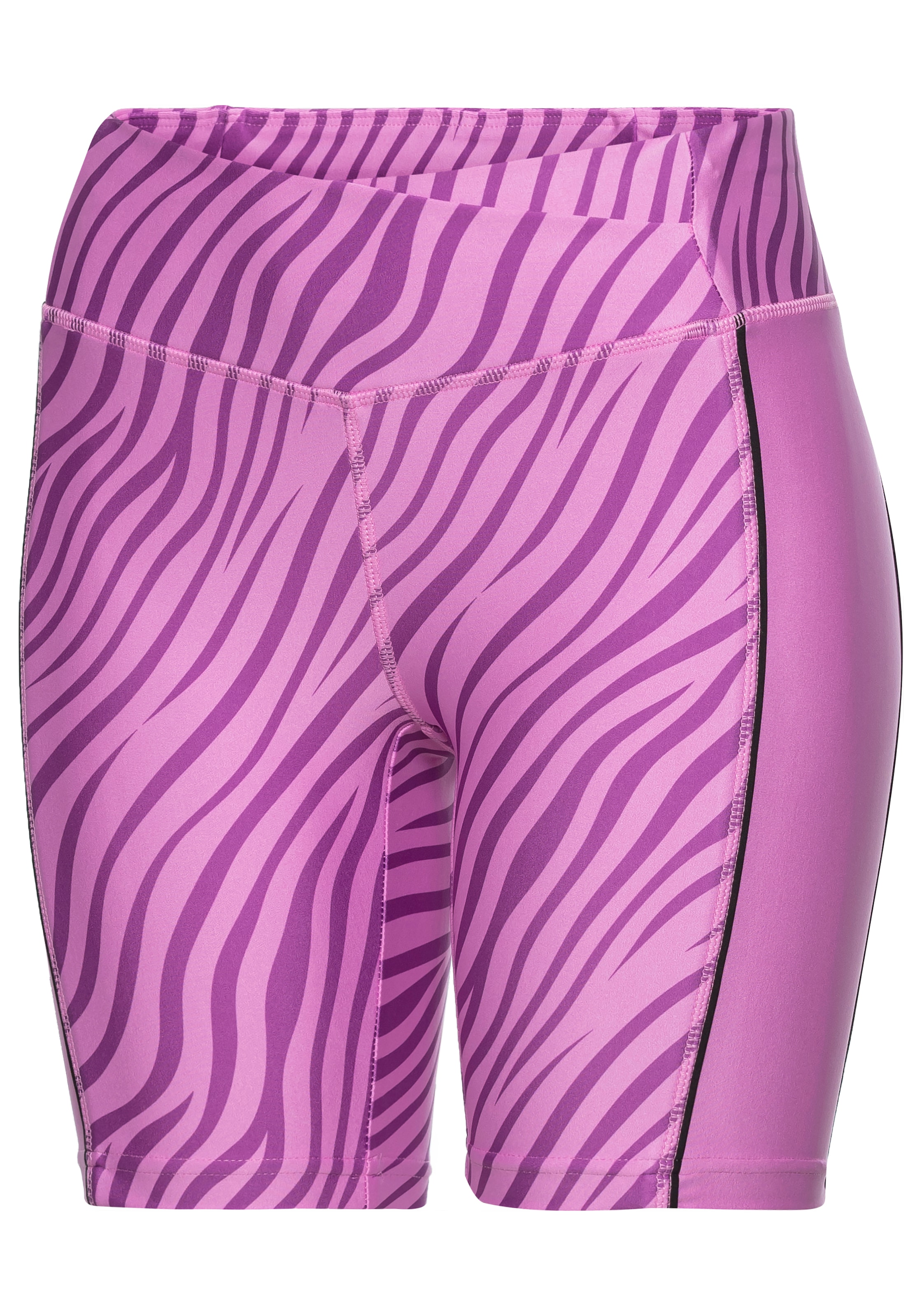 LASCANA ACTIVE Shorts, Sportshorts mit dezentem Zebramuster