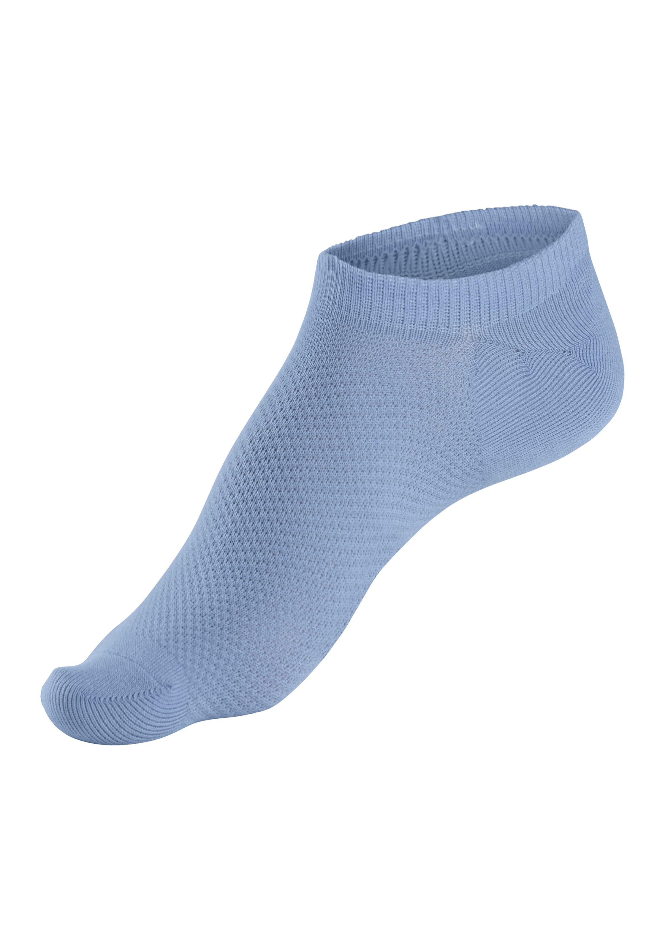 LASCANA ACTIVE Sneakersocken, (Packung, 7 Paar), mit Pikeestruktur