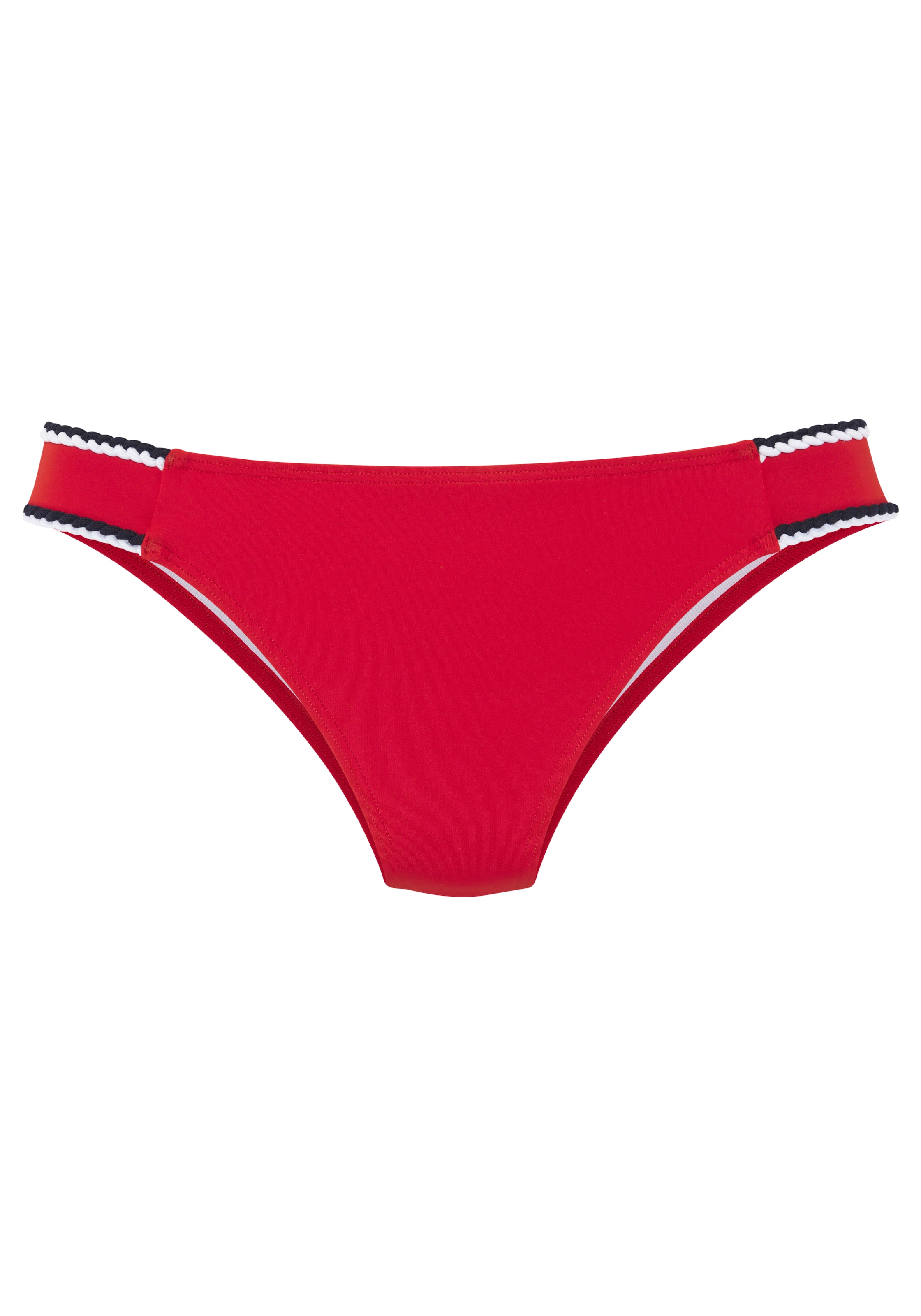 s.Oliver Bikini-Hose »Junis«, mit geflochtenen Details