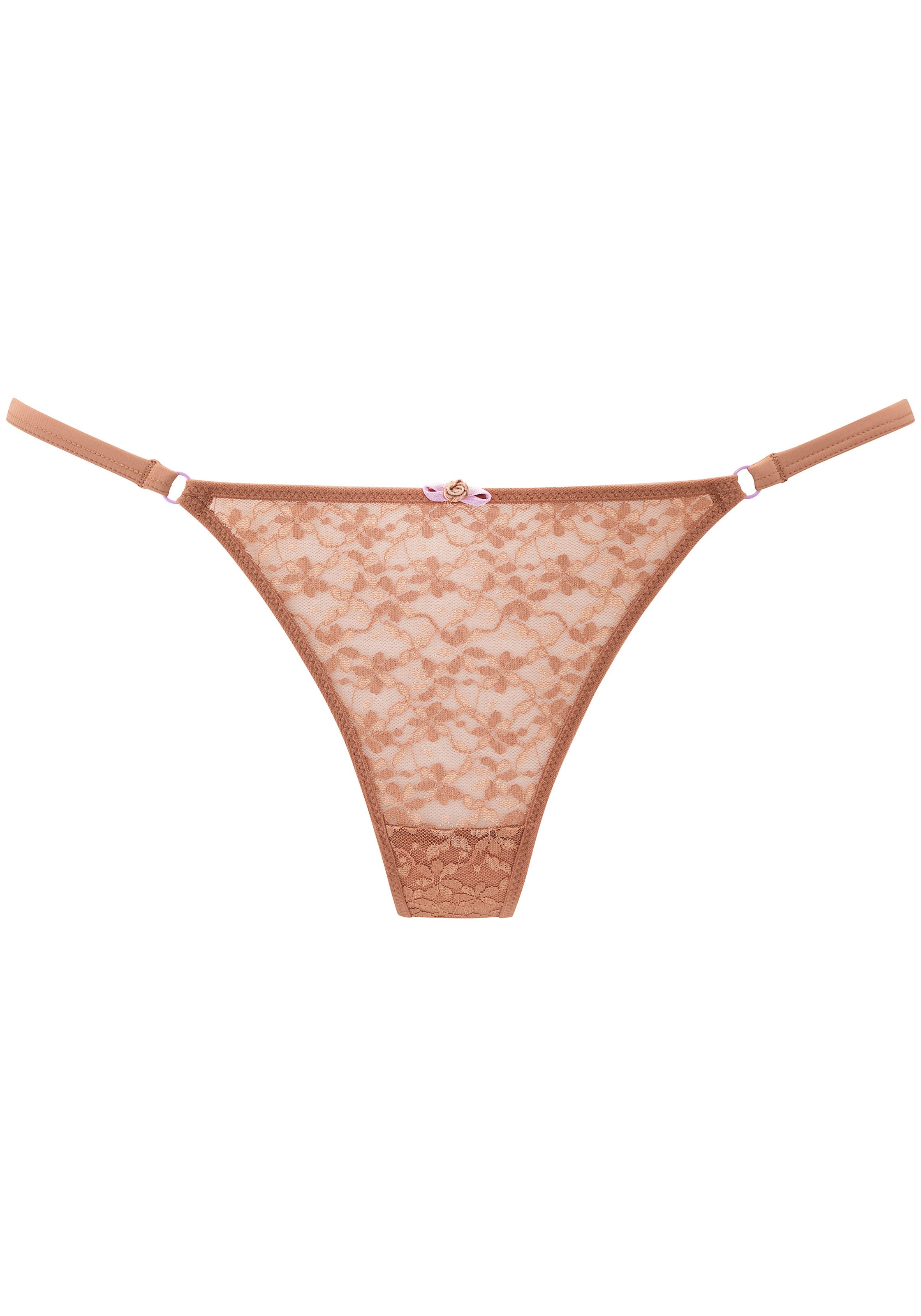 Vivance String »Julia« aus zarter Spitze in blumiger Optik, sexy Dessous