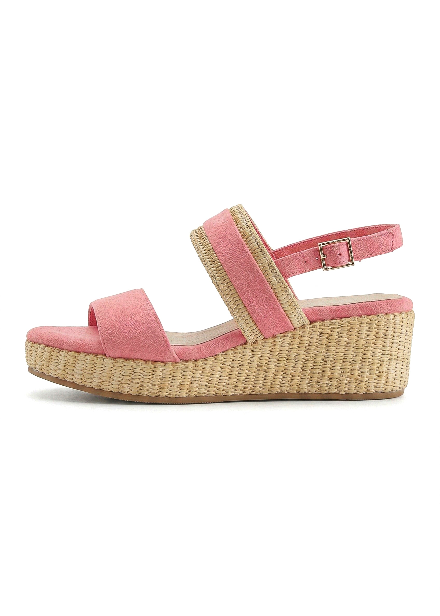 Beachtime Sandalette »Sommerschuh, Sandale, offener Schuh, Keilsandalette,«  NEU mit Keilabsatz VEGAN