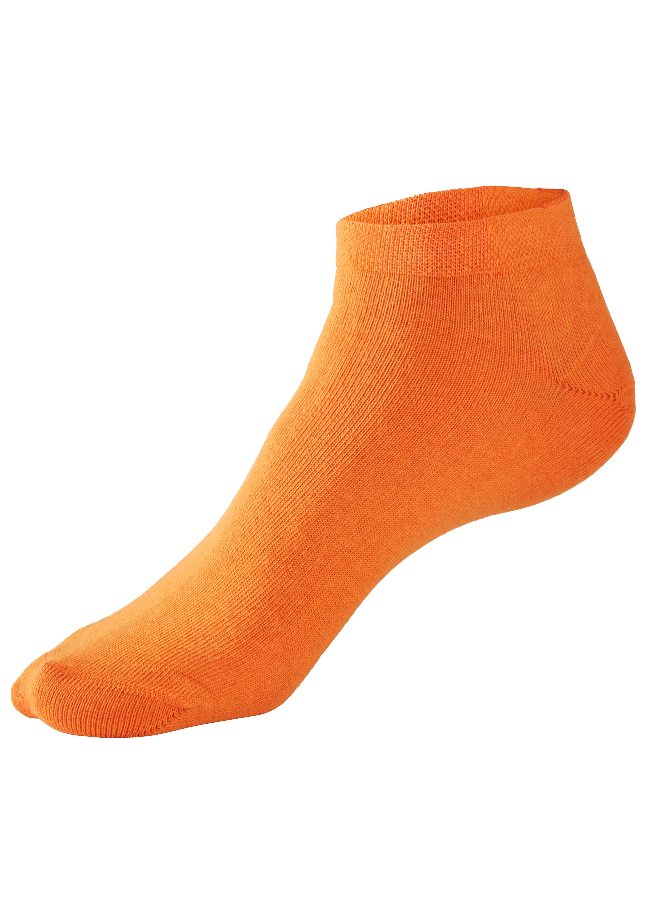LASCANA Sneakersocken »für Damen mit eingestricktem Markenlogo« Box, Box, 7 Paar tlg. in ansprechender Geschenkbox