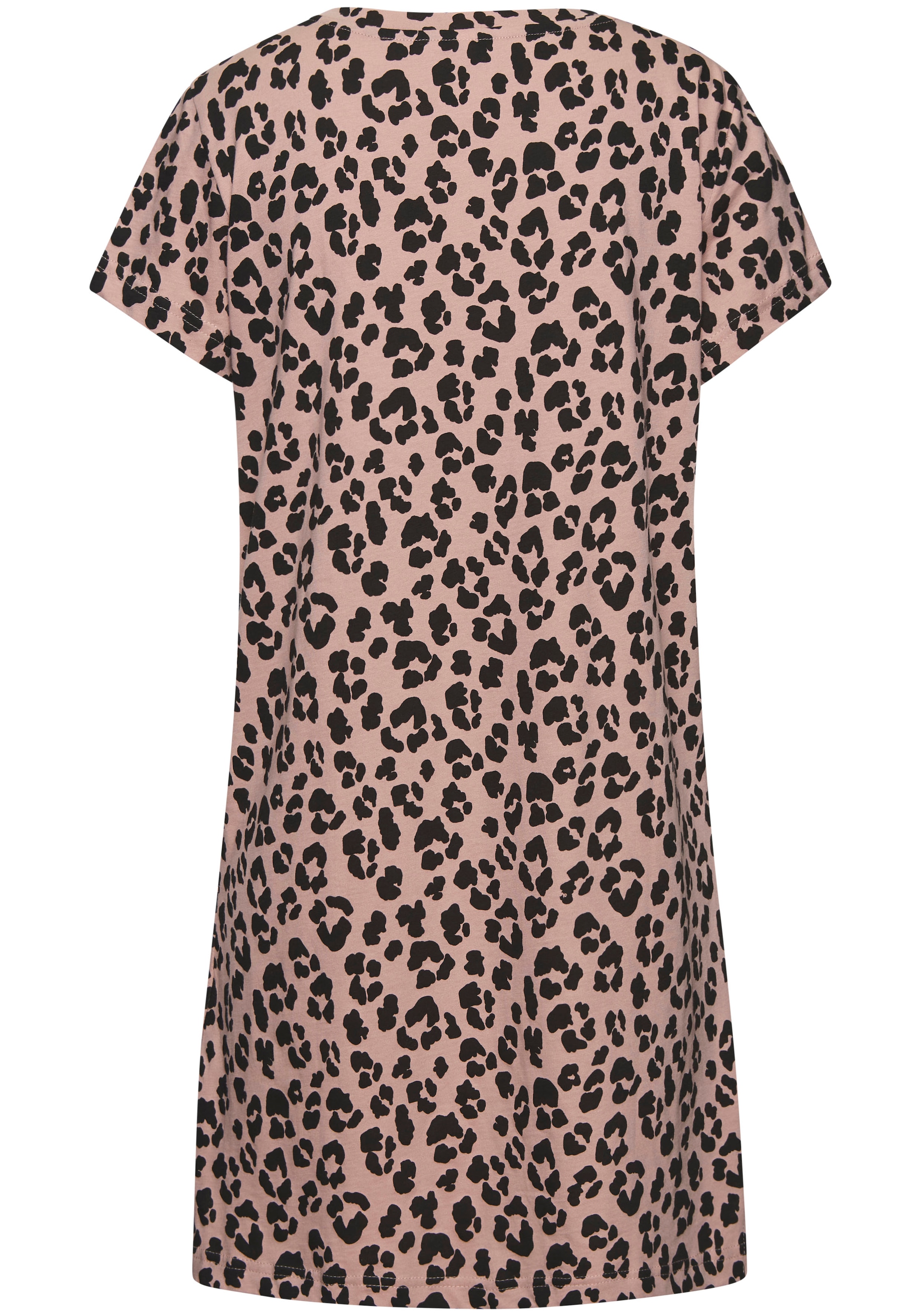 Vivance Dreams Sleepshirt, (2er-Pack), mit Leo-Muster