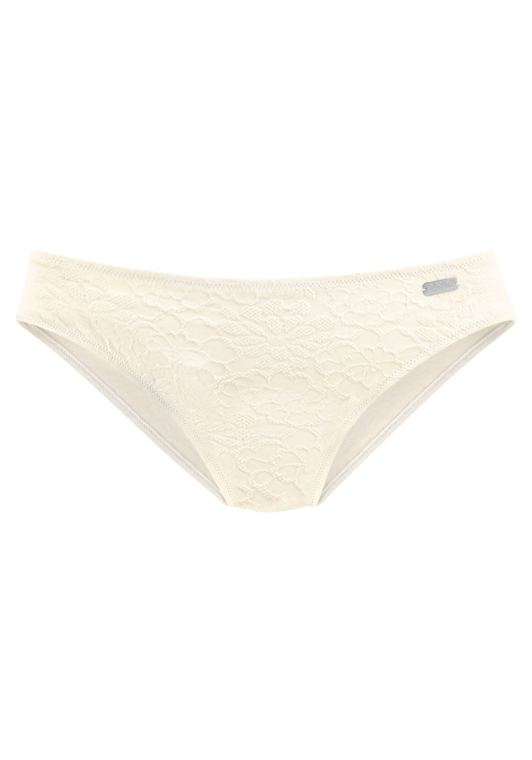 Buffalo Bikini-Hose »Bubble« mit floralem Strukturmuster