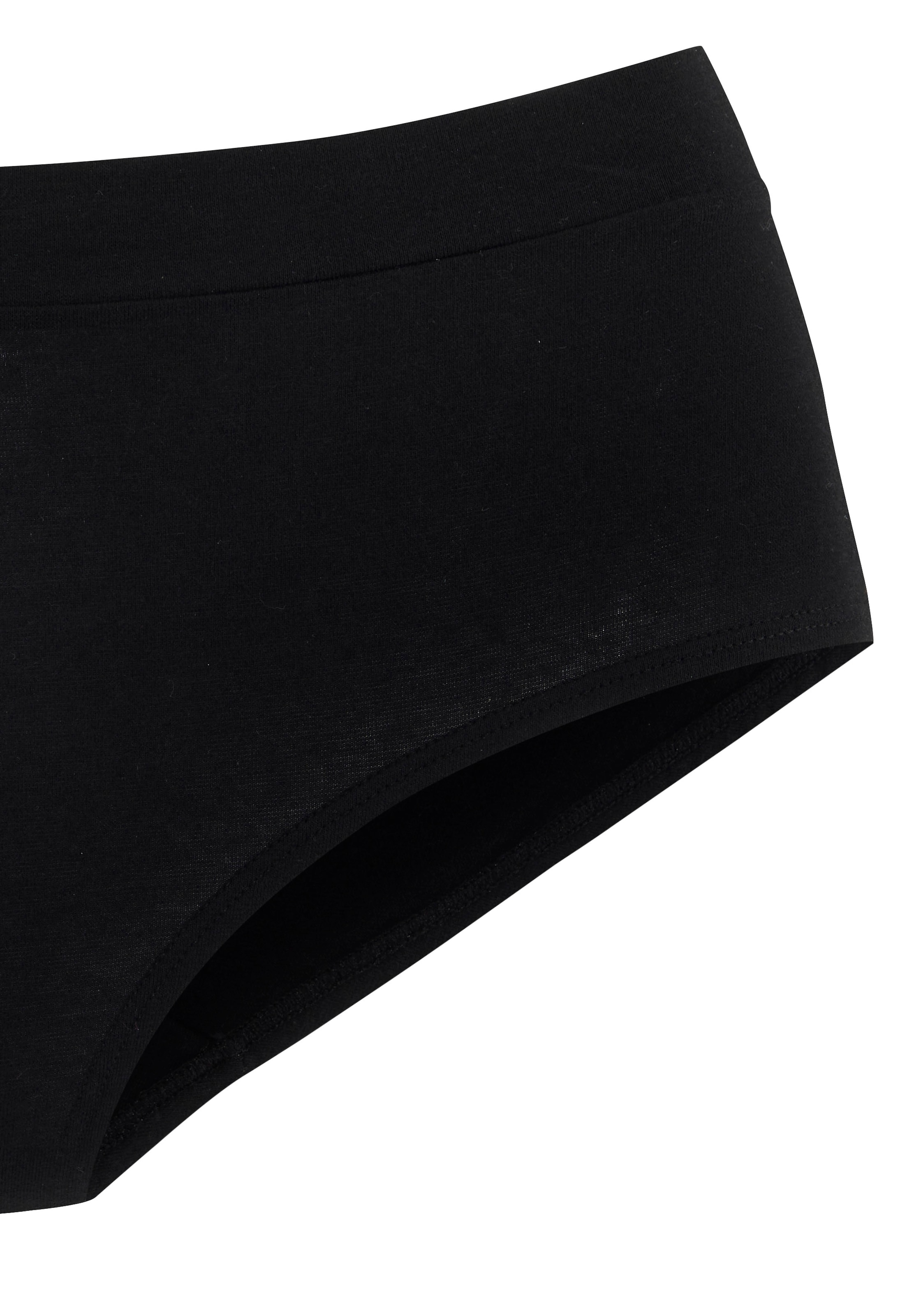 Vivance Taillenslip, (5er-Pack), mit breitem Bündchen ohne zusätzliches Gummi