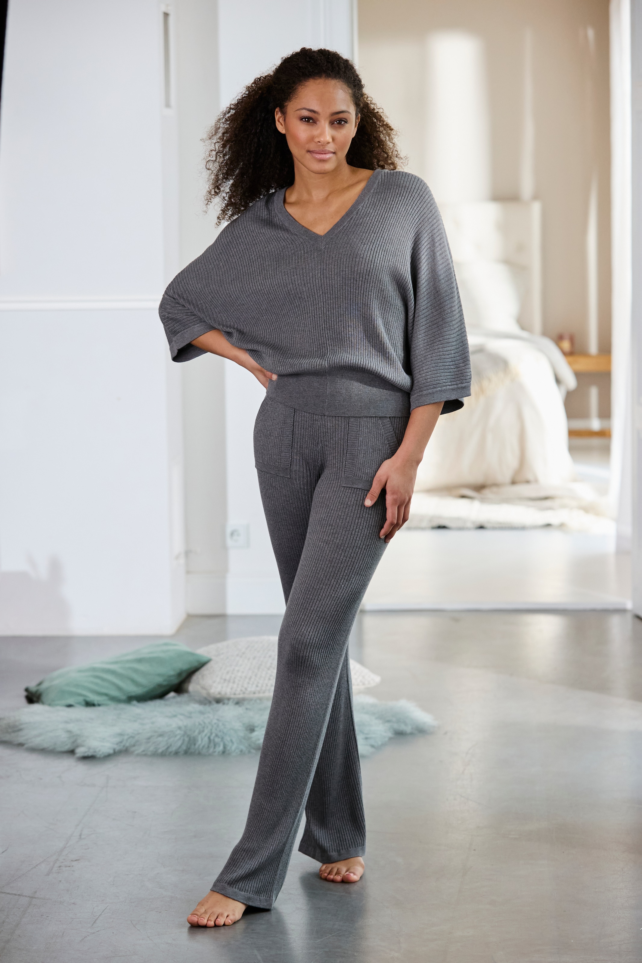 French Connection T-Shirt, mit weiten Ärmeln, Loungewear