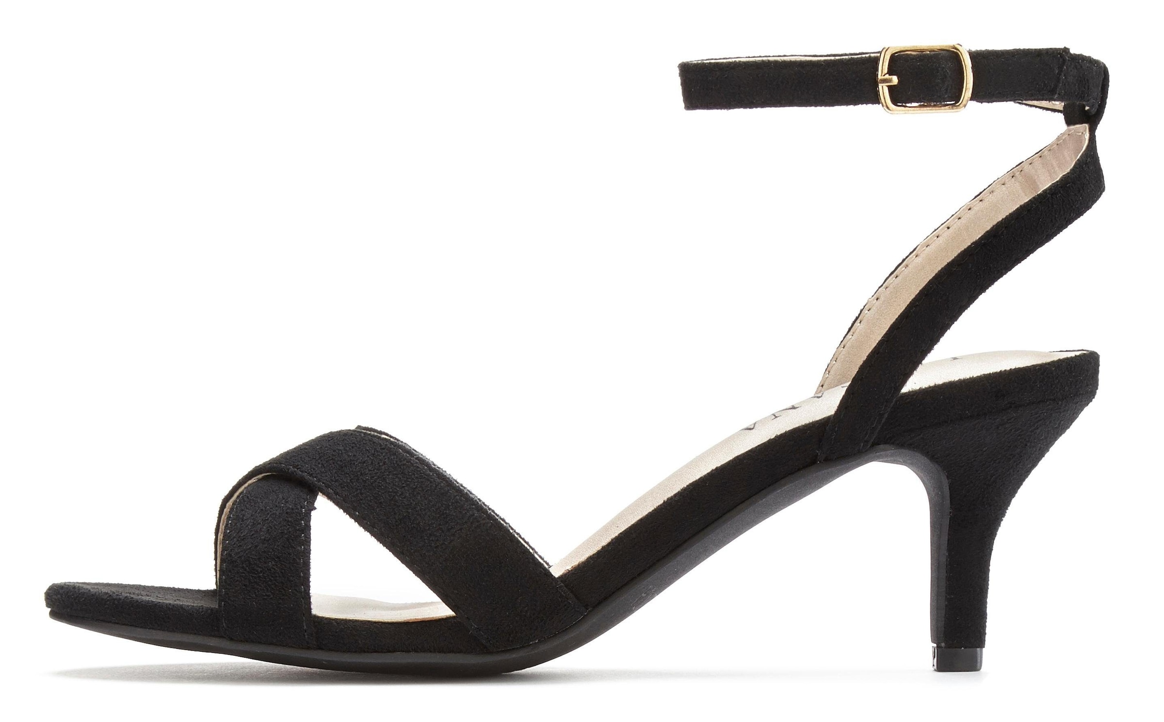 LASCANA Sandalette »Sommerschuh«, High-Heel-Sandalette, Riemchensandalette, Sommerschuh VEGAN