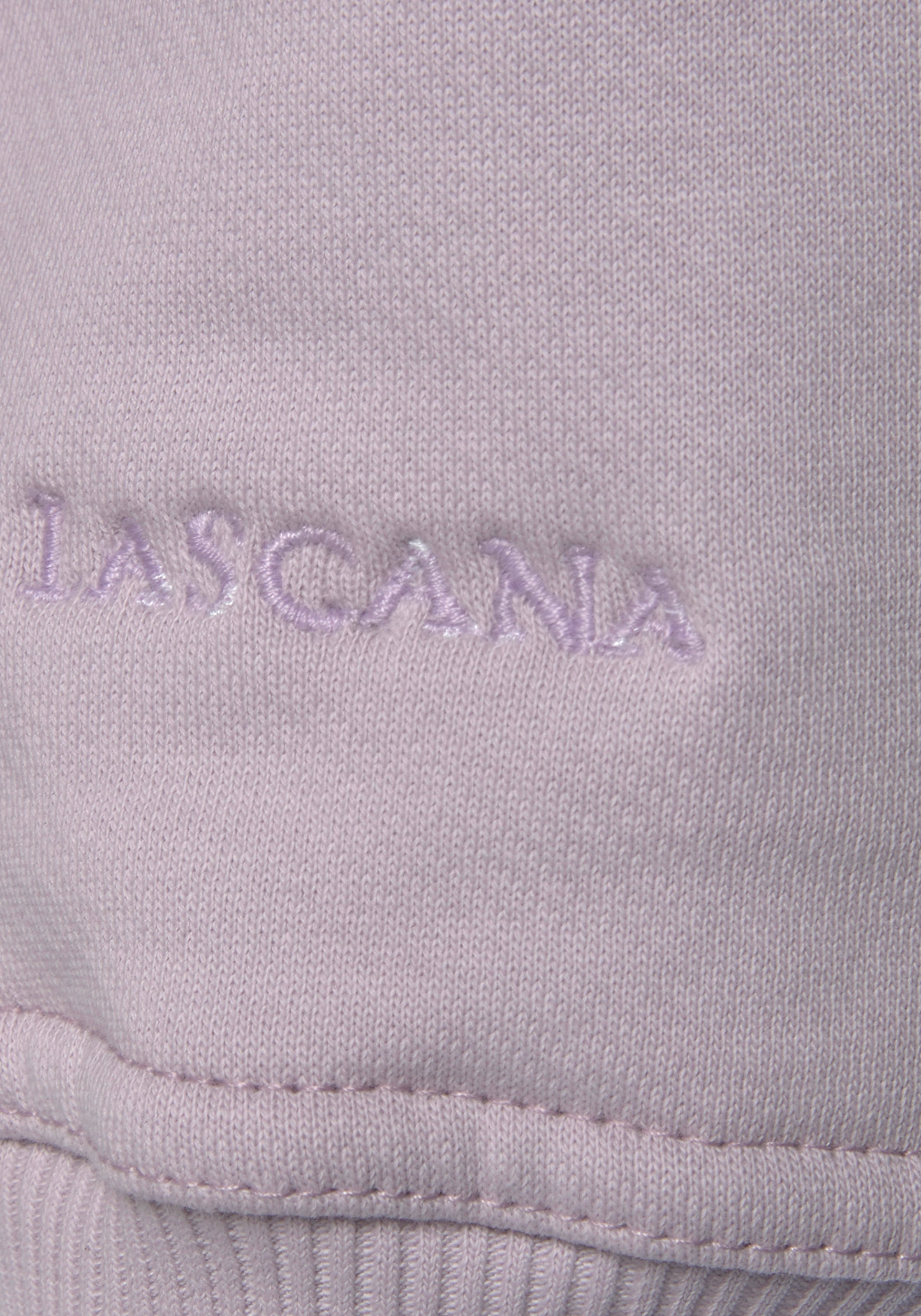 LASCANA Hoodie, aus organischer Baumwolle, Loungewear