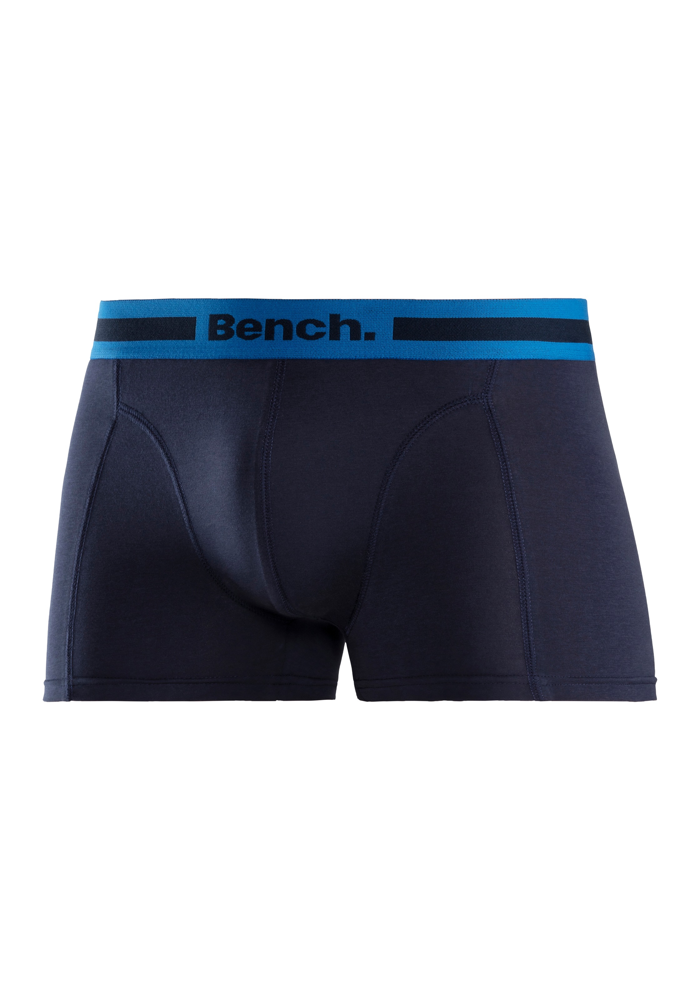Bench. Boxer »Boxershorts für Herren«, (Packung, 4 St.), Unterhosen mit Overlock-Nähten vorn