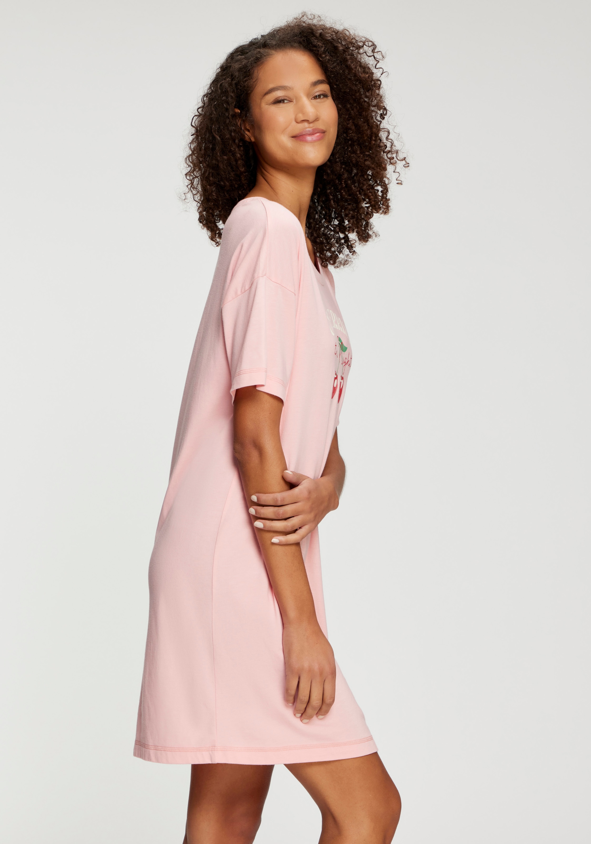 Vivance Dreams by Lascana Sleepshirt mit süßem Früchtedruck