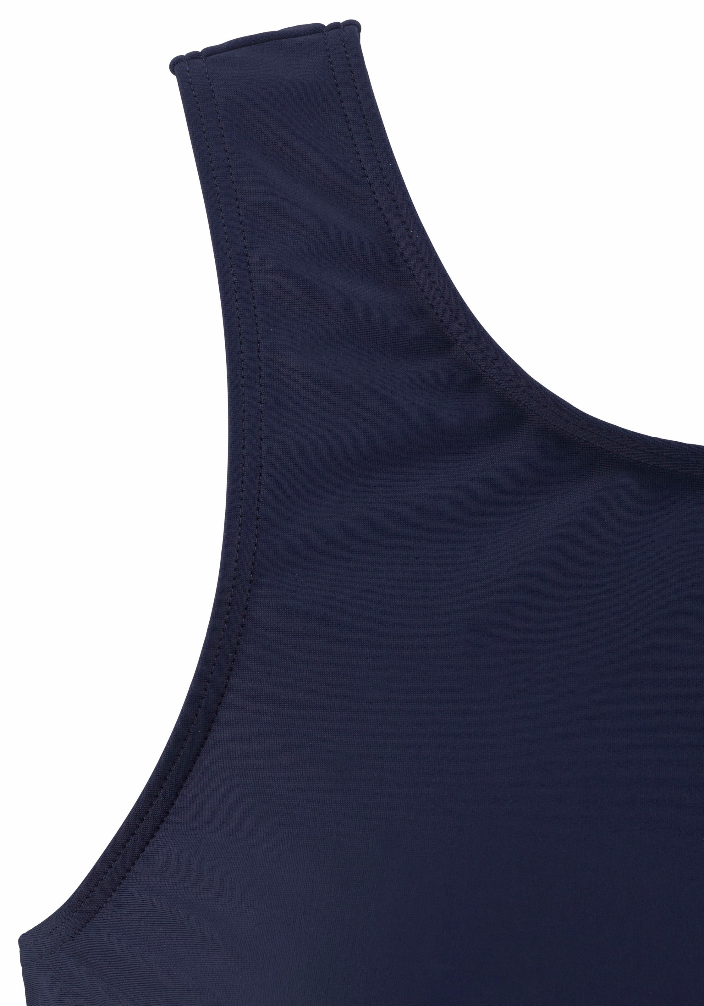 LASCANA Bade-Shirt, mit Unterbrustgummi