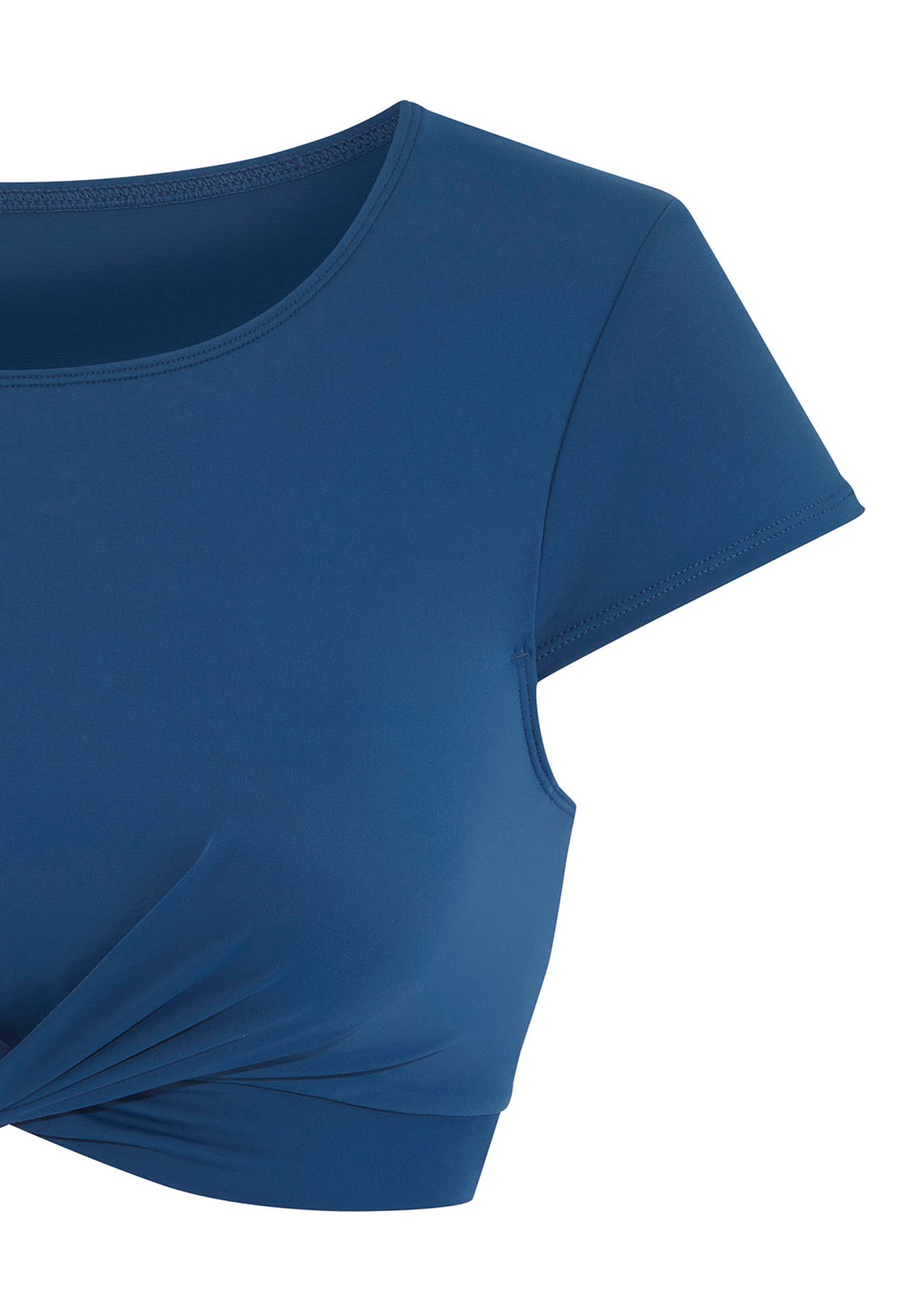LASCANA ACTIVE Crop-Bikini-Top »Oceana«, mit modischer Knotenoptik