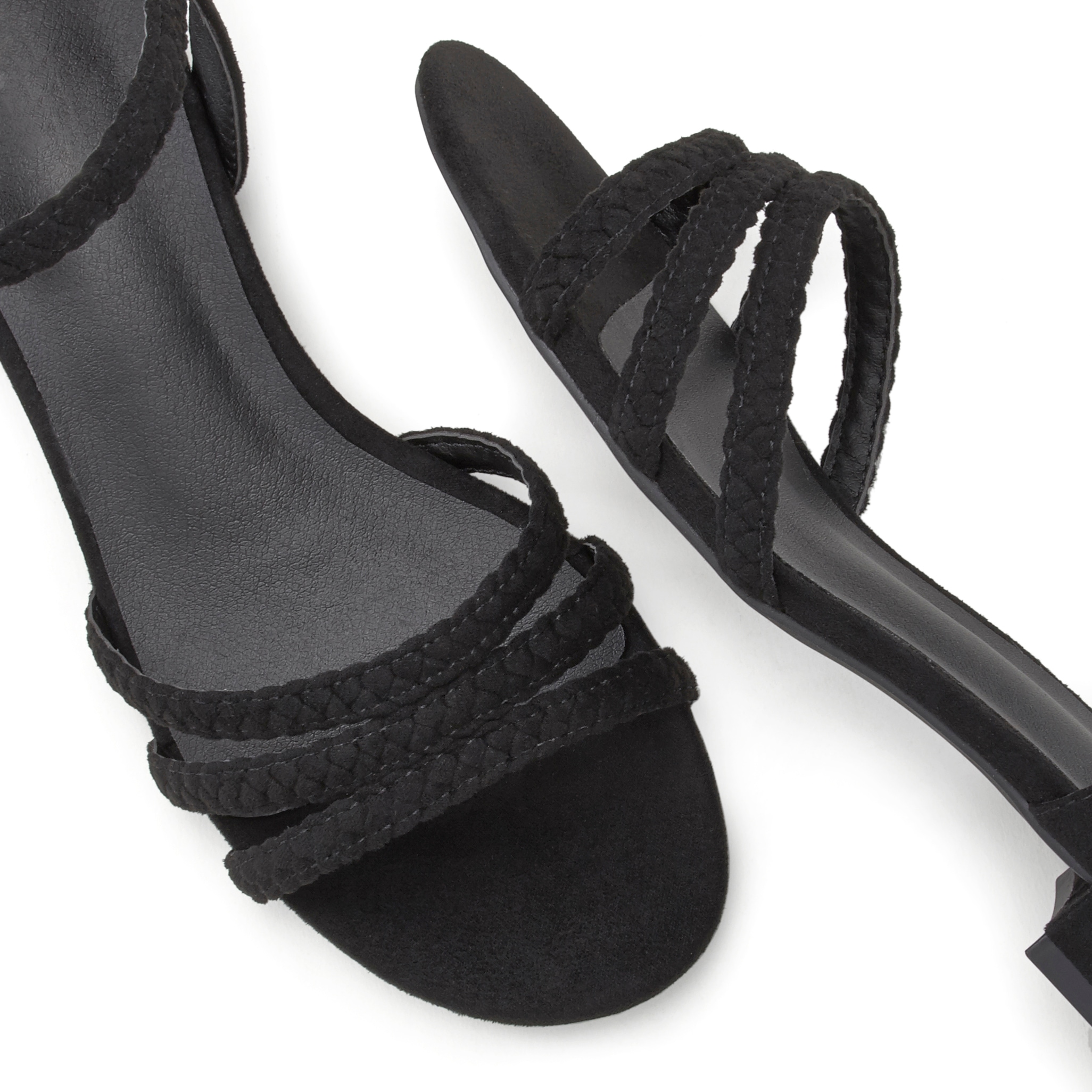 LASCANA Sandale, Sandalette, Sommerschuh mit geflochtenen Riemchen VEGAN