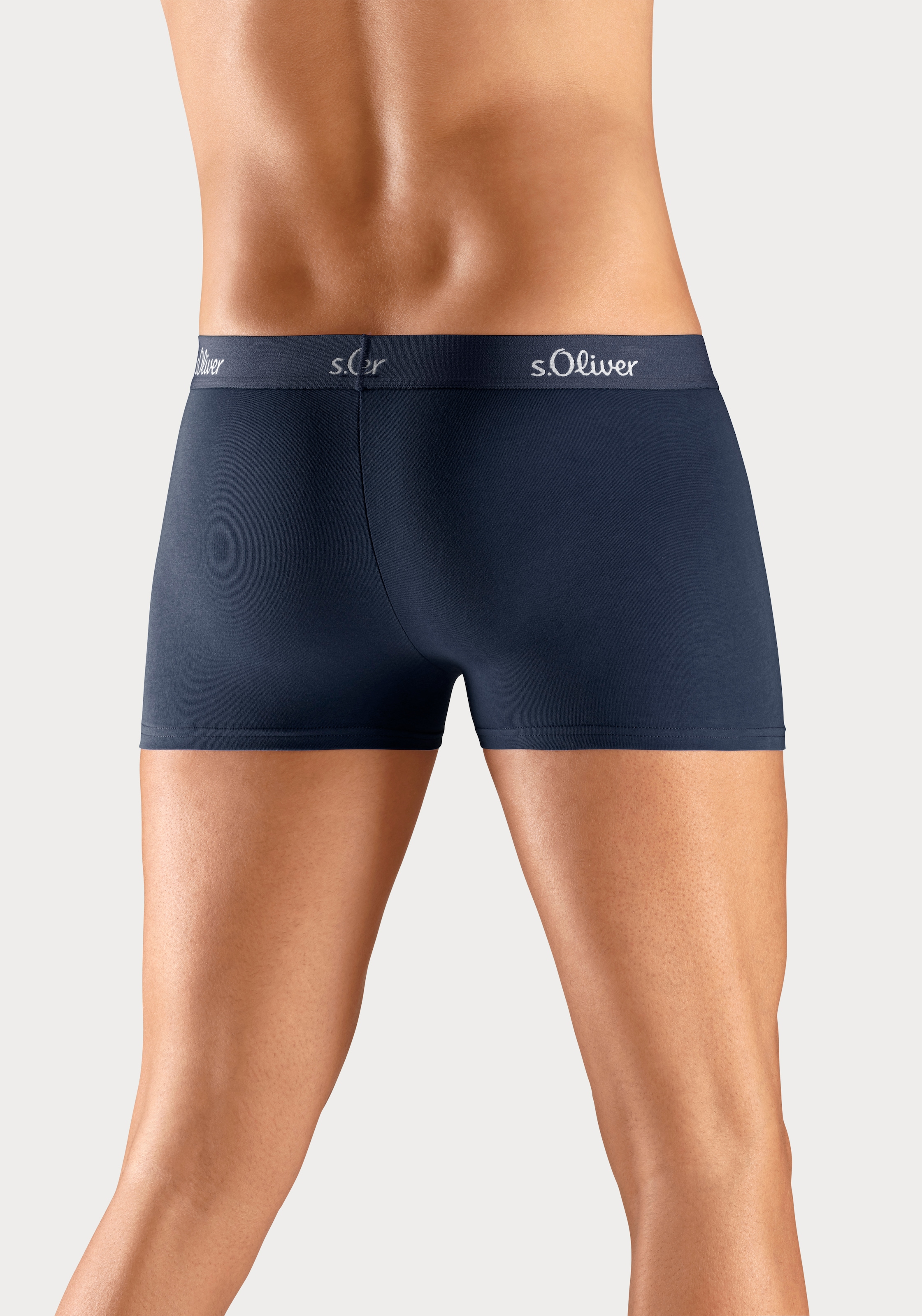 s.Oliver Boxer »Boxershorts für Herren«, (3 St.), klassisches Basic für jeden Kleiderschrank