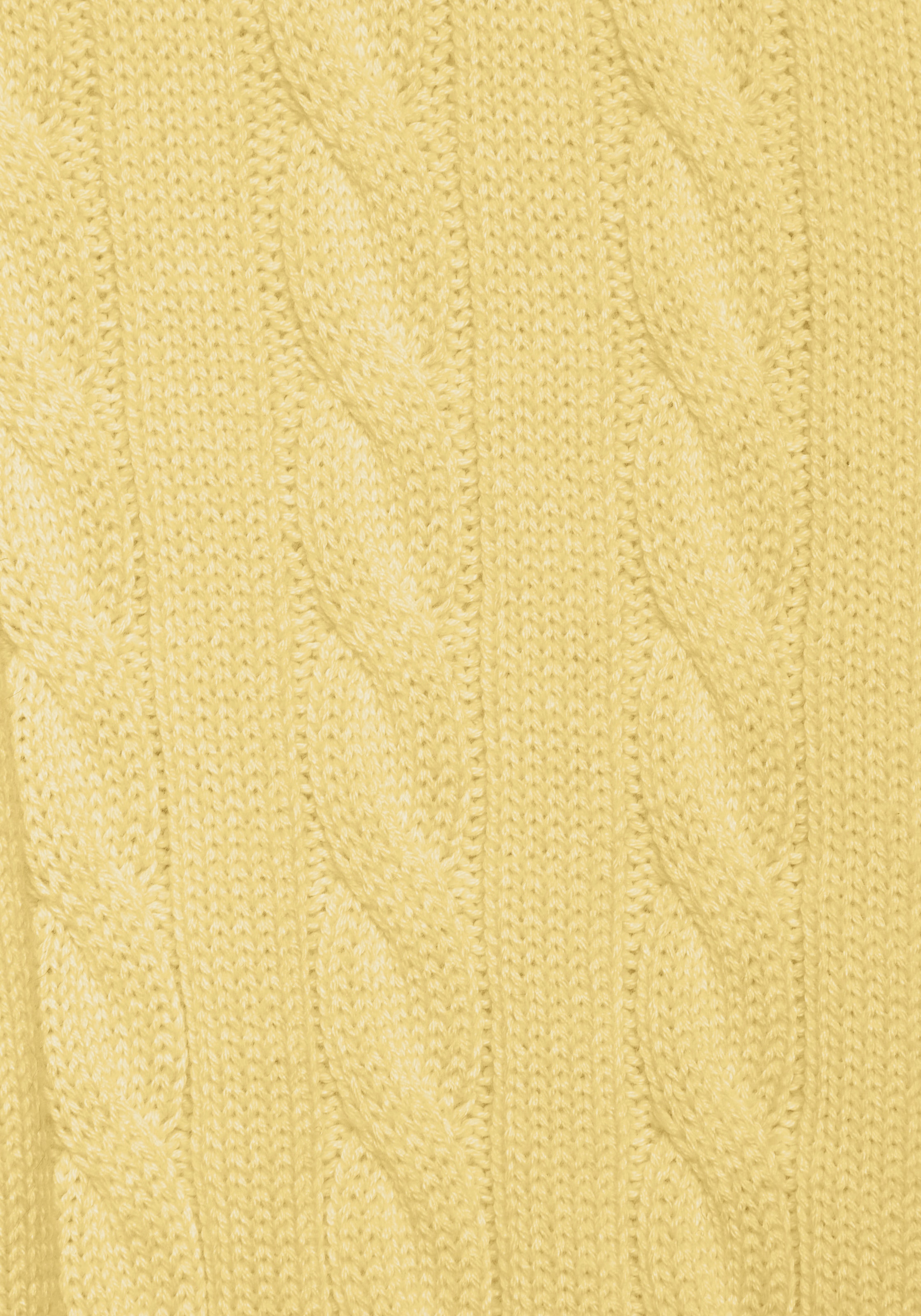 LASCANA Strickjacke mit Zopfstrickmuster, gemütlicher Cardigan mit Reißverschluss