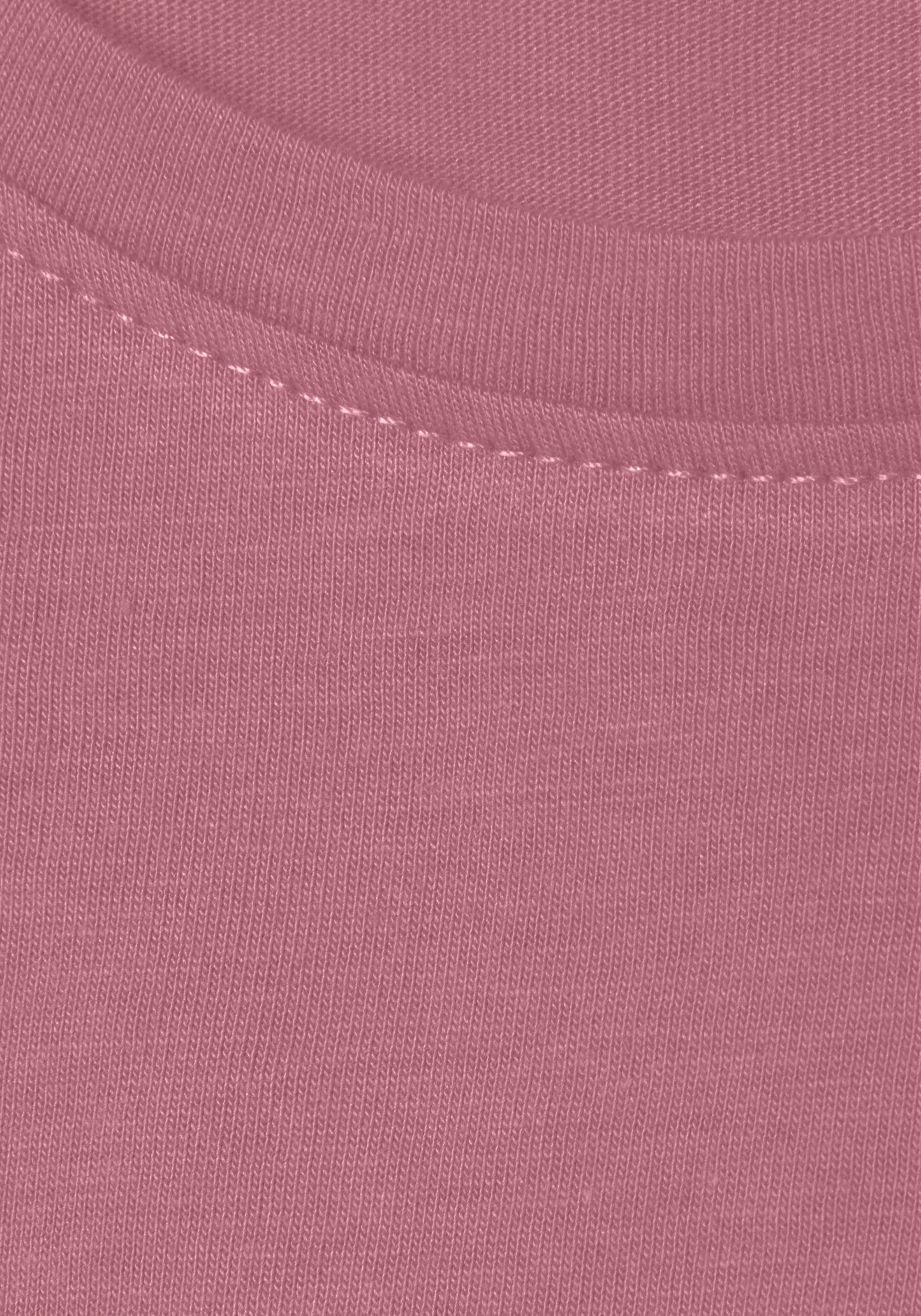 s.Oliver Pyjamaoberteil, mit niedlichem Frontdruck