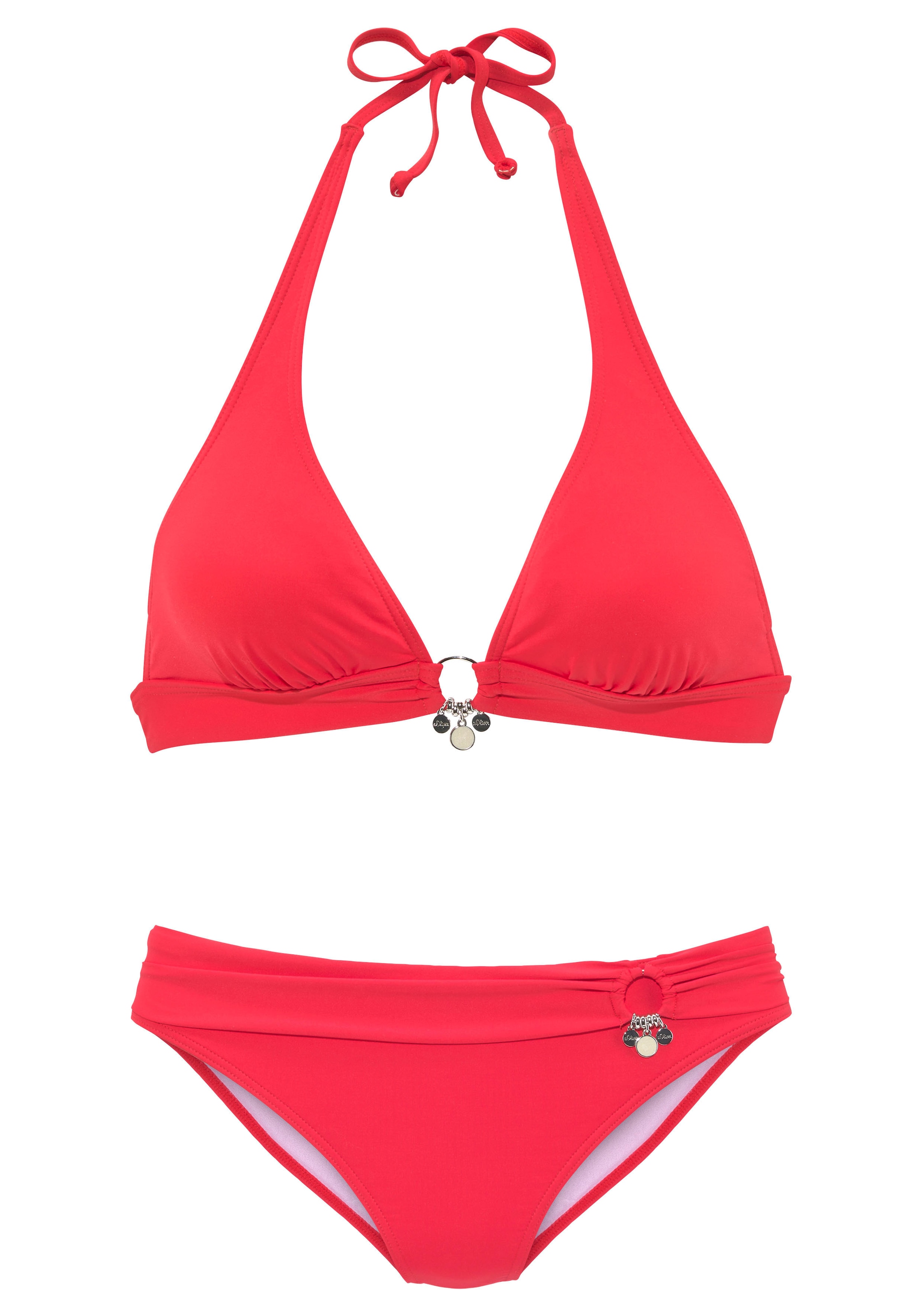 s.Oliver Triangel-Bikini »Tonia«, mit herausnehmbaren Cups, im Nacken zu binden, im Rücken zu schließen
