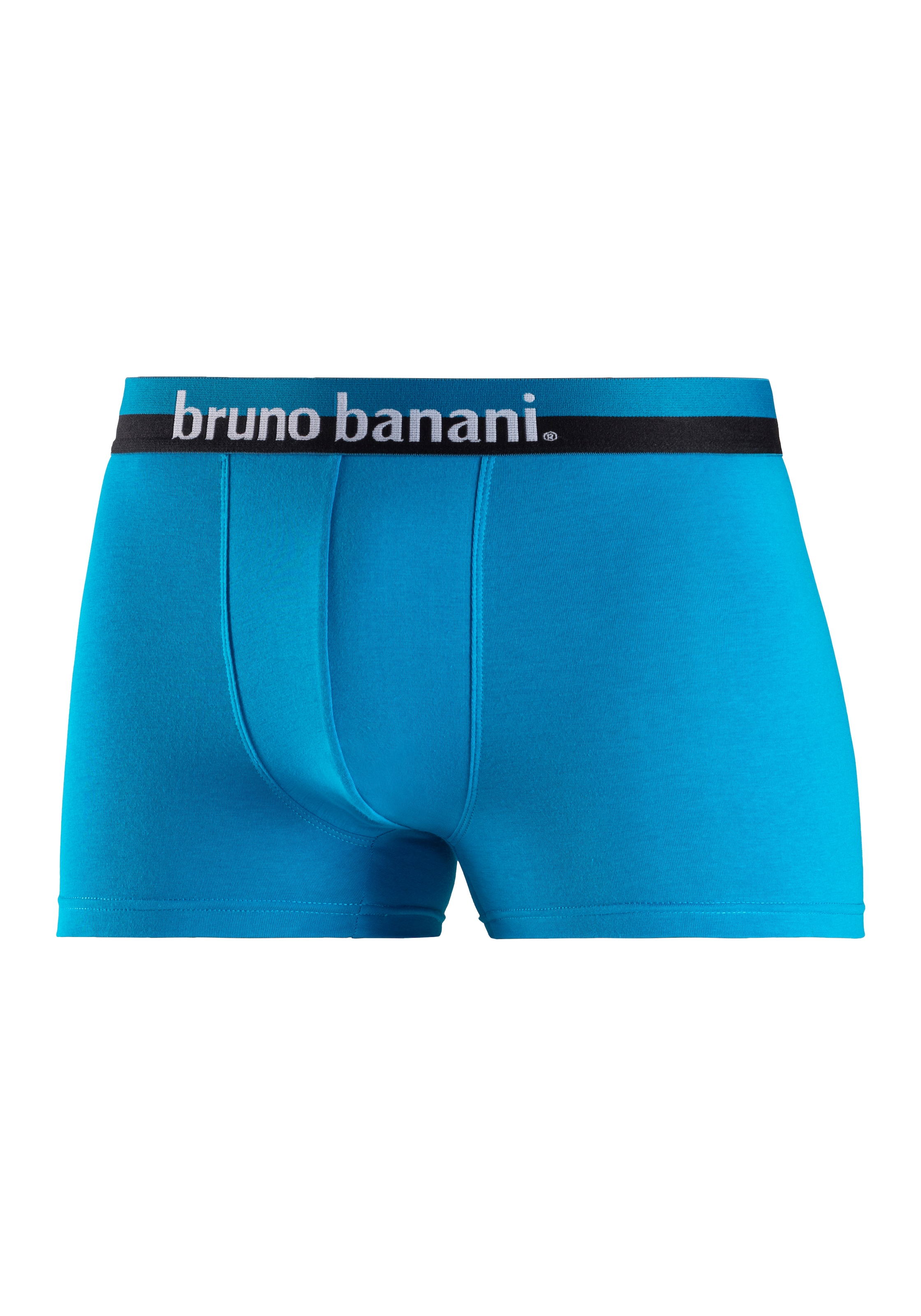 Bruno Banani Boxer »Boxershorts für Herren«, (Packung, 4 St.), mit erhabenem Logo-Druck auf dem Bund