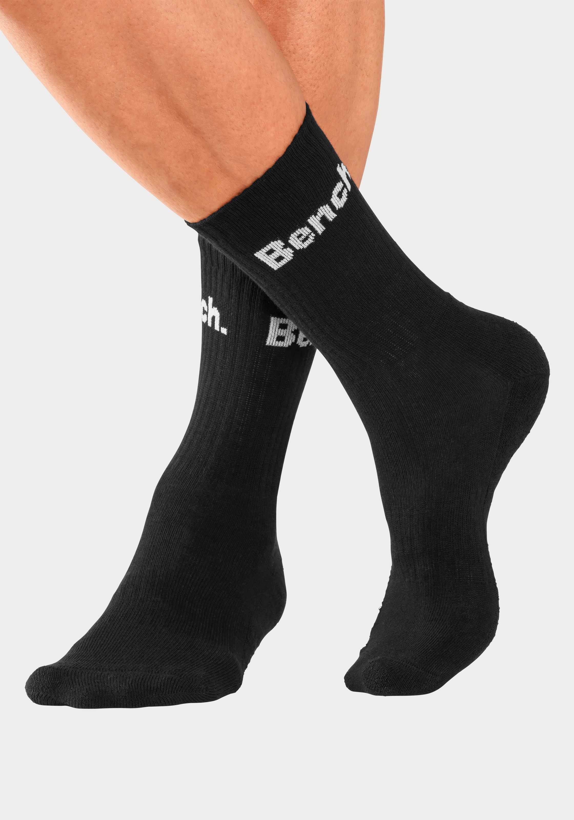 Bench. Tennissocken, (Packung, 12 Paar), mit Fuß Polsterung