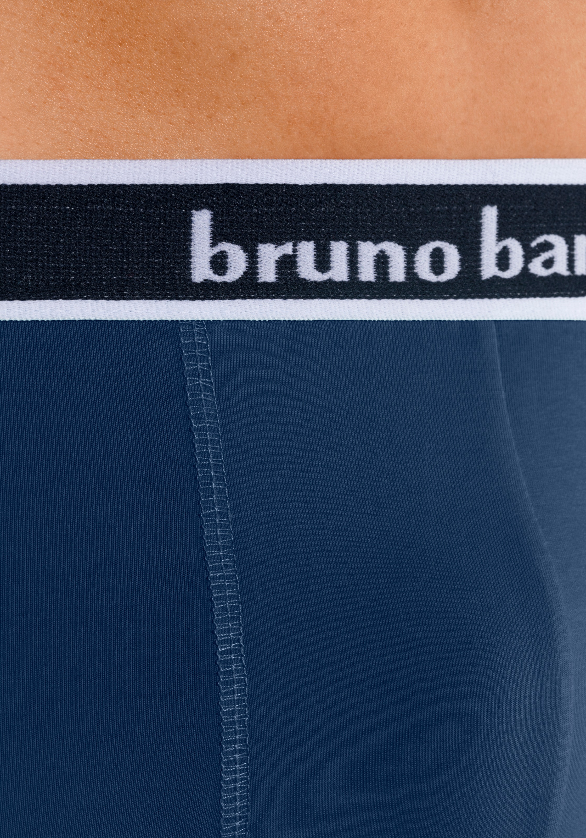 Bruno Banani Boxer »Boxershorts für Herren«, (4er Pack), mit Steifen und Logo im Bund