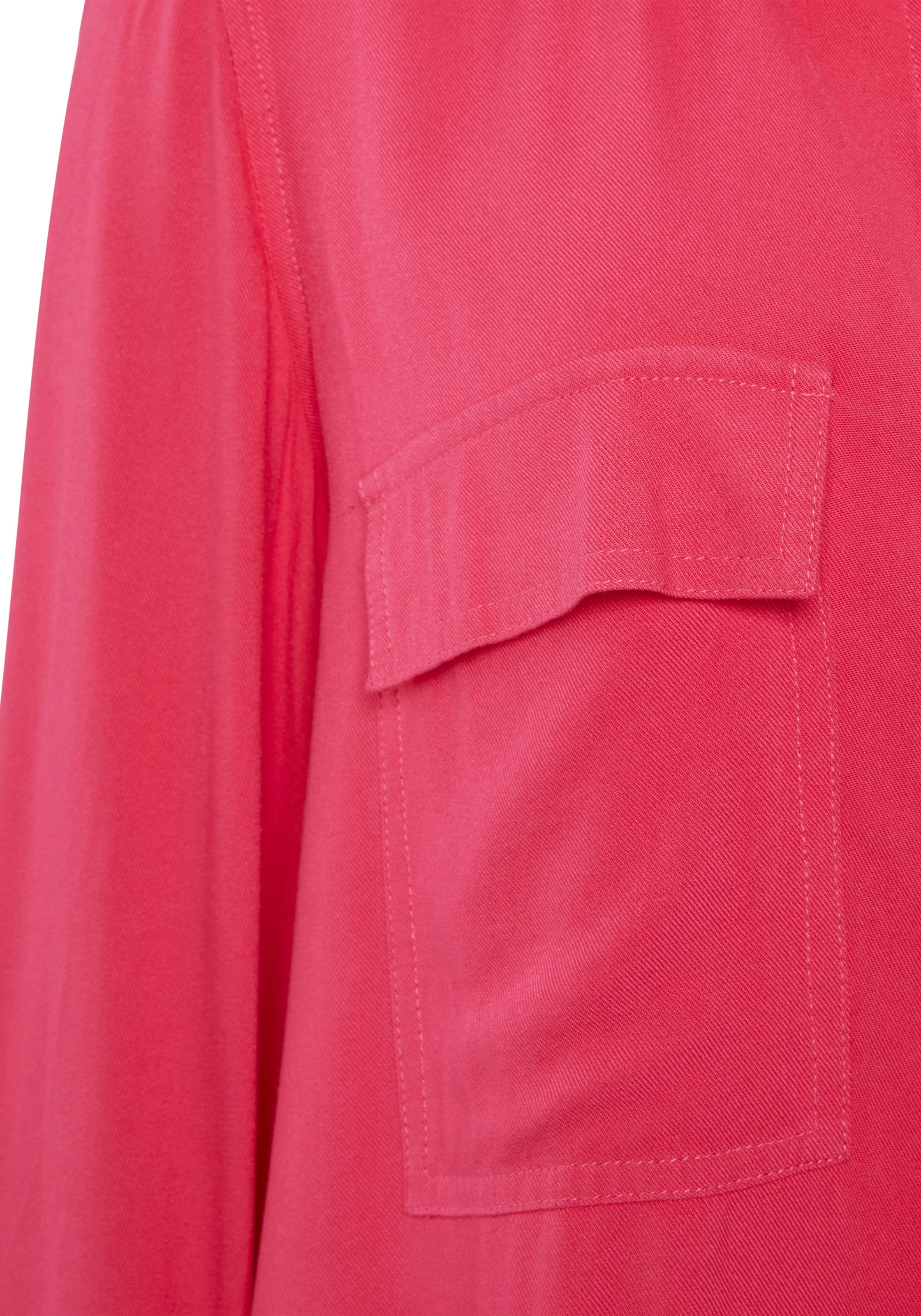 Vivance Hemdbluse, aus softer Lyocellqualität, luftige Damenbluse, casual-chic