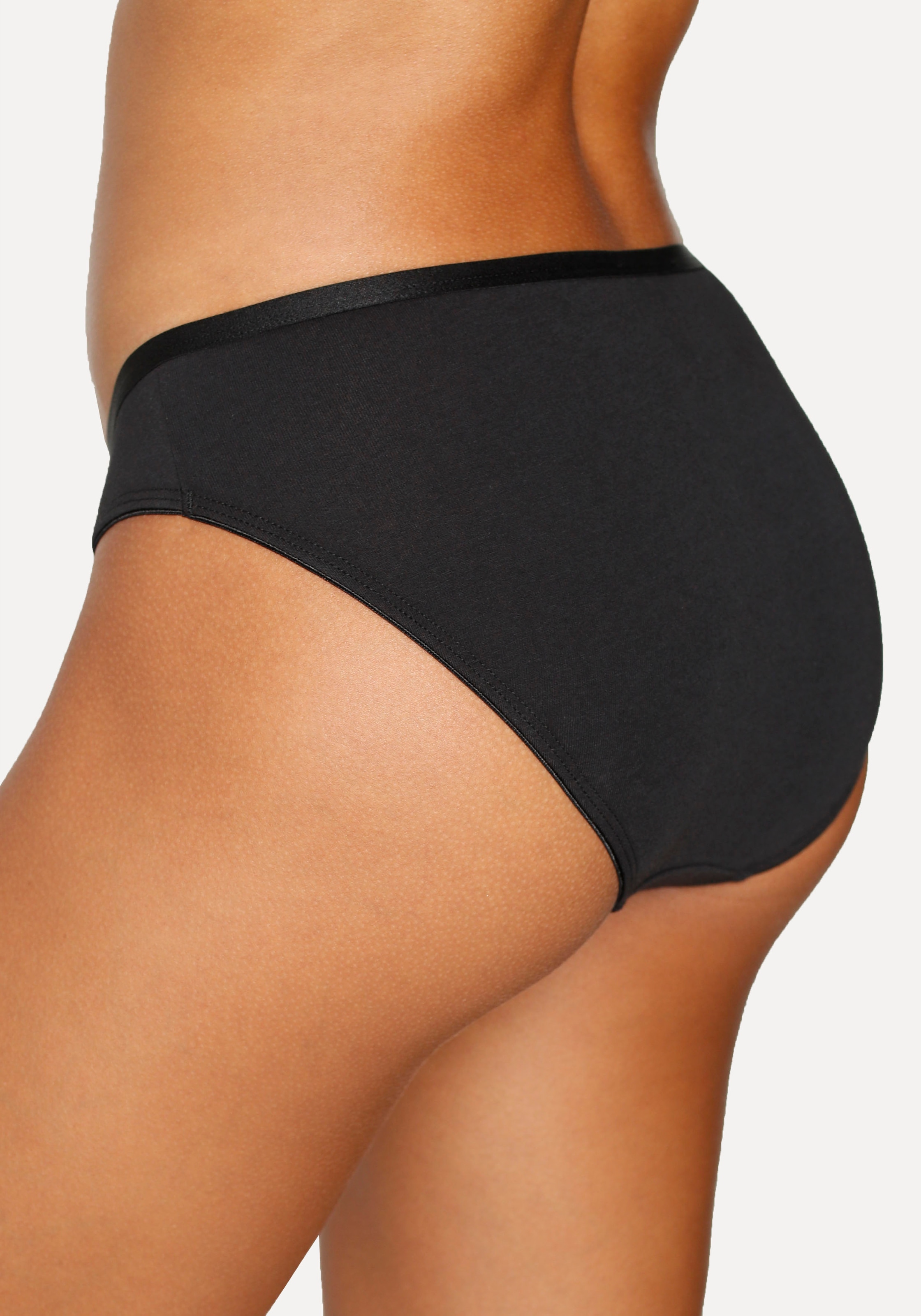 Vivance Jazz-Pants Slips, (5er-Pack), aus elastischer Baumwoll-Qualität