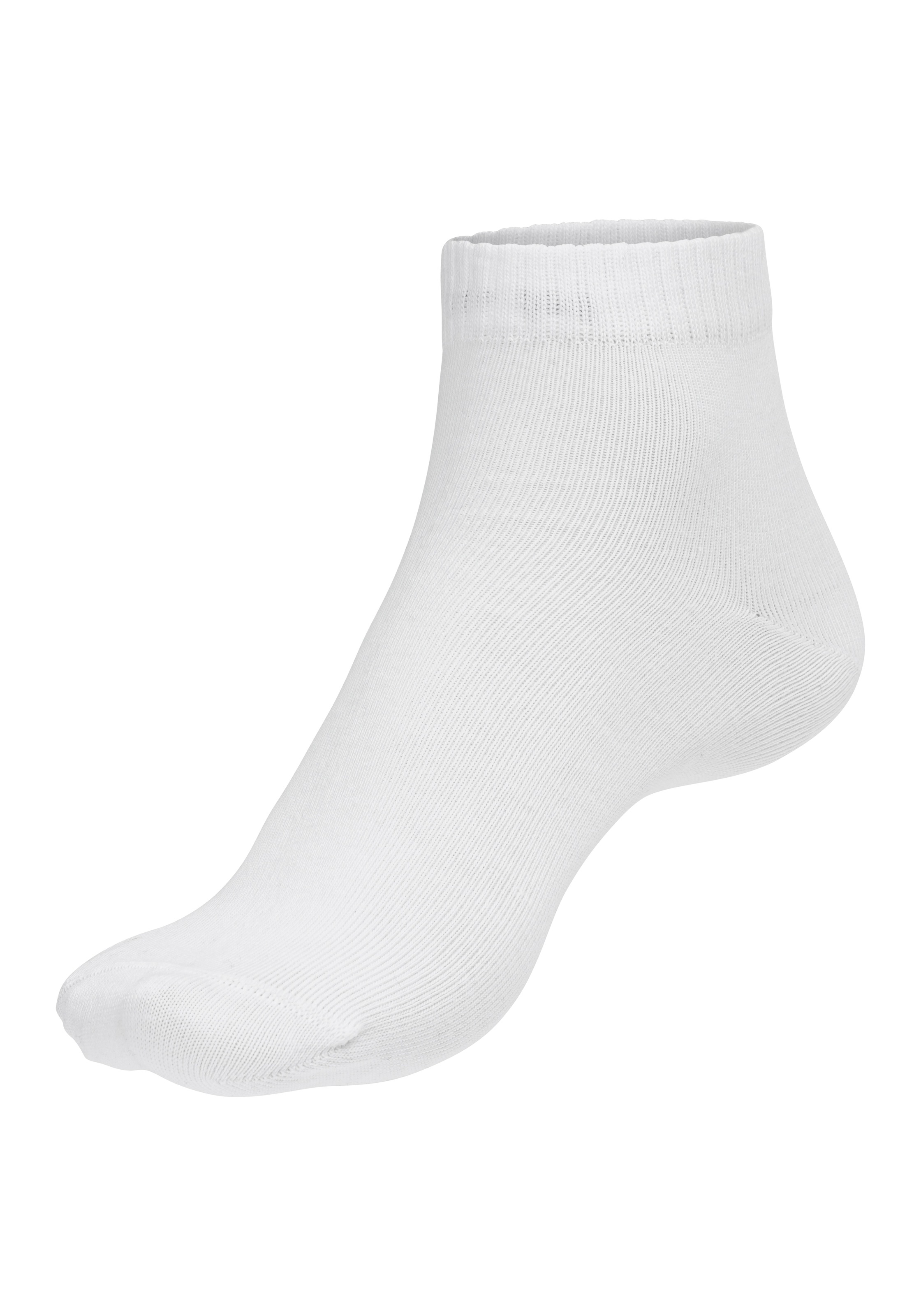 H.I.S Kurzsocken, (Packung, 14 Paar), mit eingestricktem Markenlogo im Innenbund