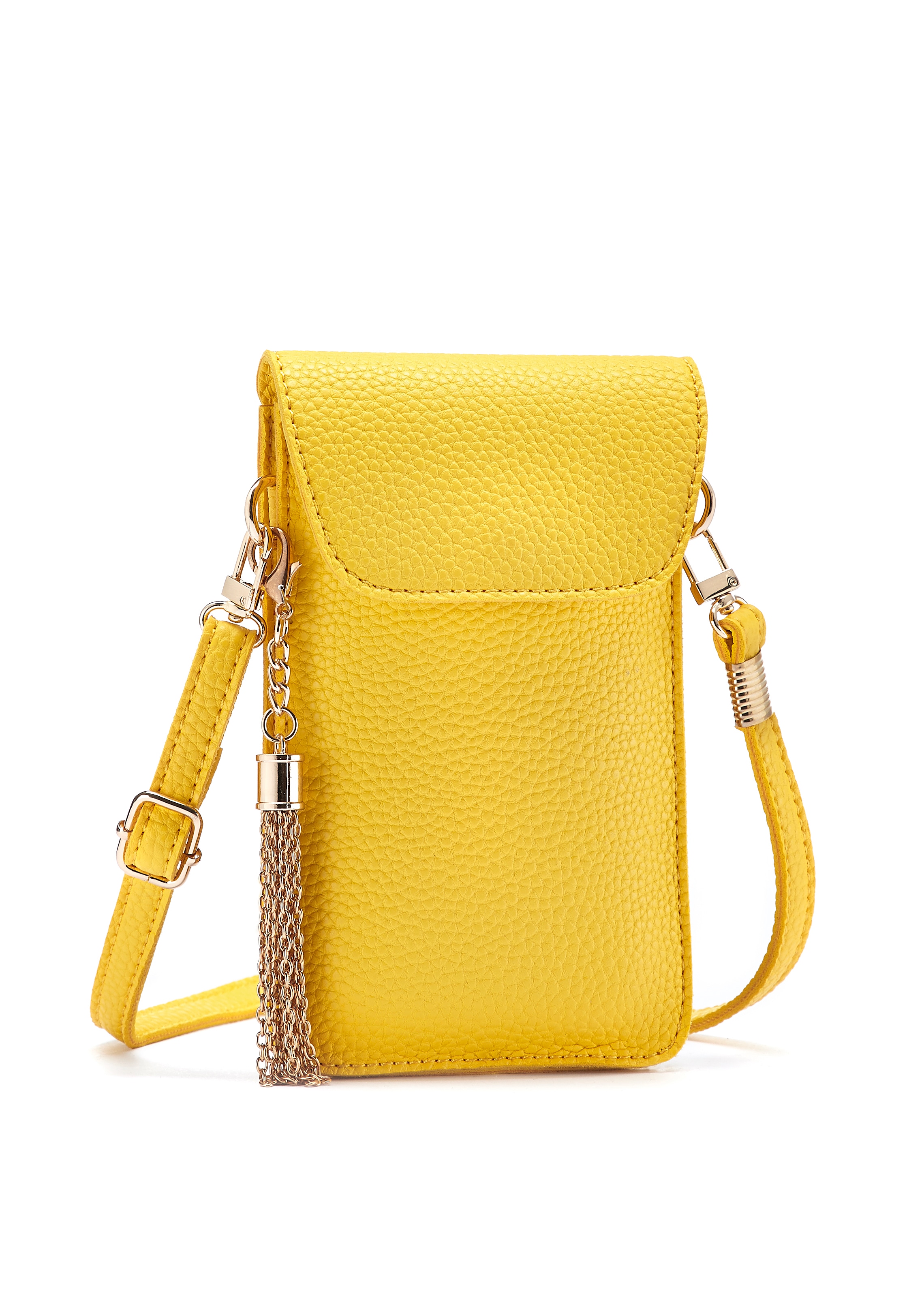 LASCANA Umhängetasche »Handytasche«, mit Sichtfenster, Minibag, Crossbody Bag, VEGAN