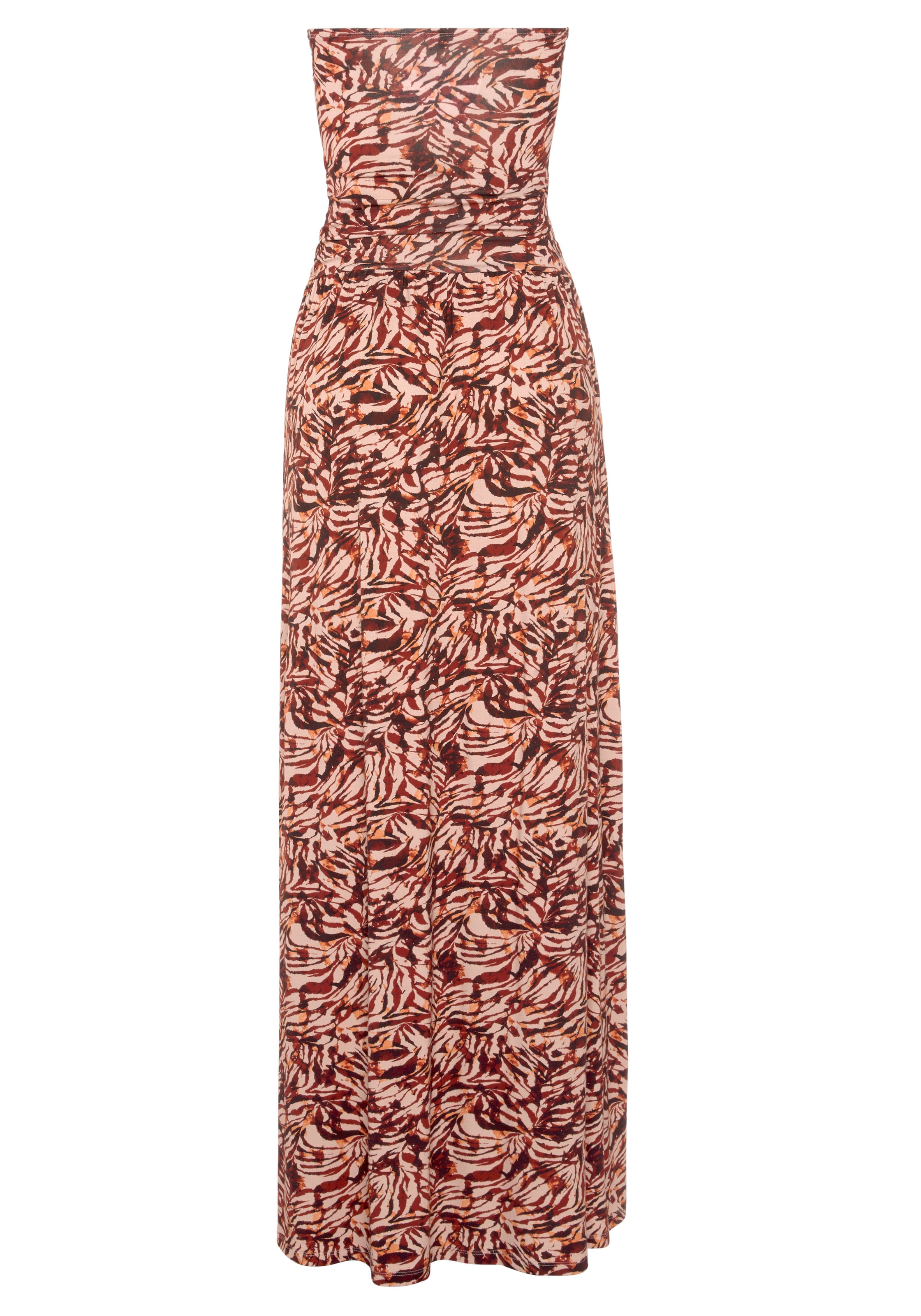 Vivance Maxikleid, mit schmalem Oberteil, Bandeau-Kleid, Sommerkleid, schulterfrei