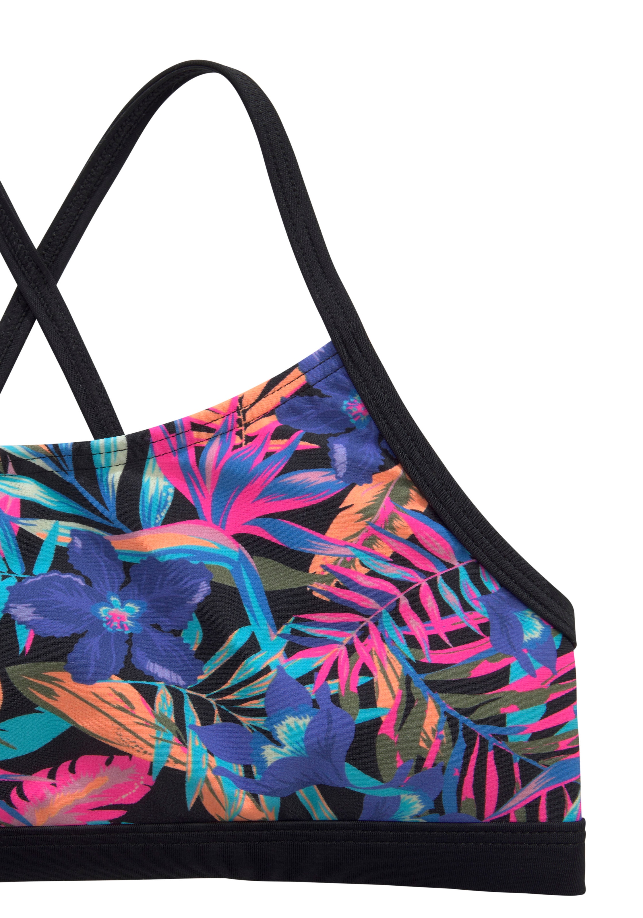 Bench. Bustier-Bikini »Pitch Kids« mit trendigem Dschungeldruck