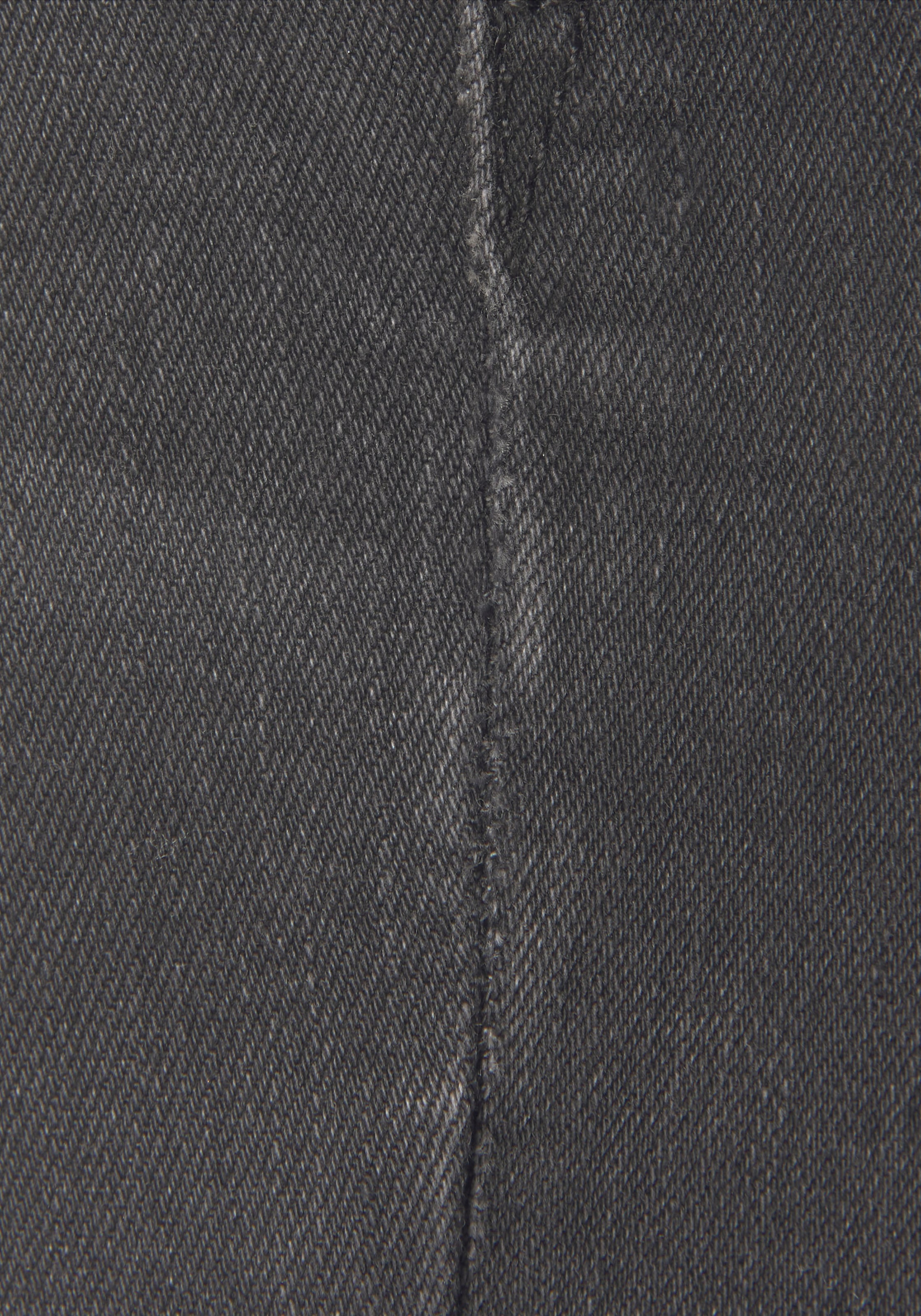 LASCANA High-waist-Jeans, mit sichtbarer Knopfleiste und Stretch-Anteil, Skinny, High Waist