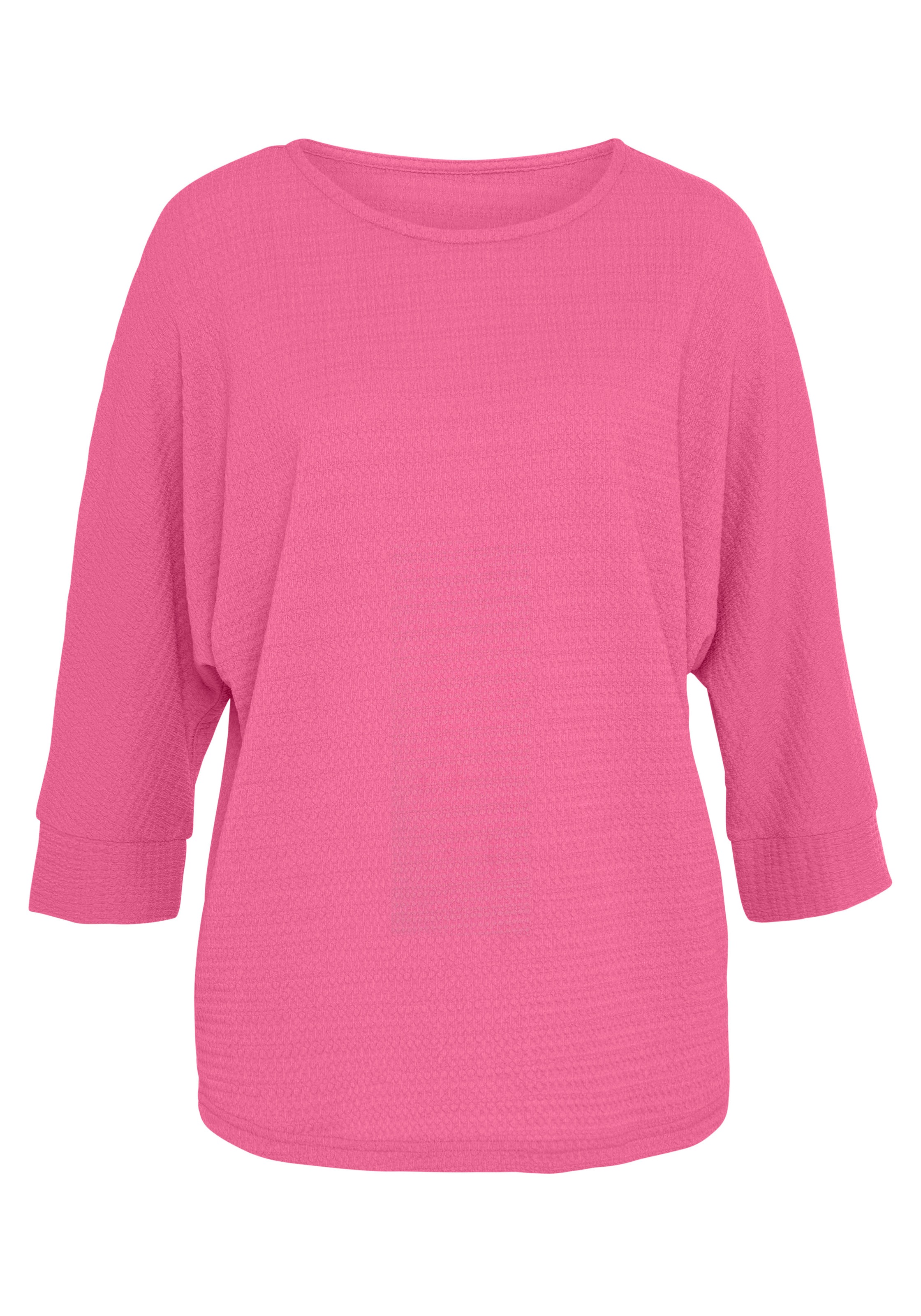 Vivance 3/4-Arm-Shirt »aus bügelfreier Crêpe-Qualität«