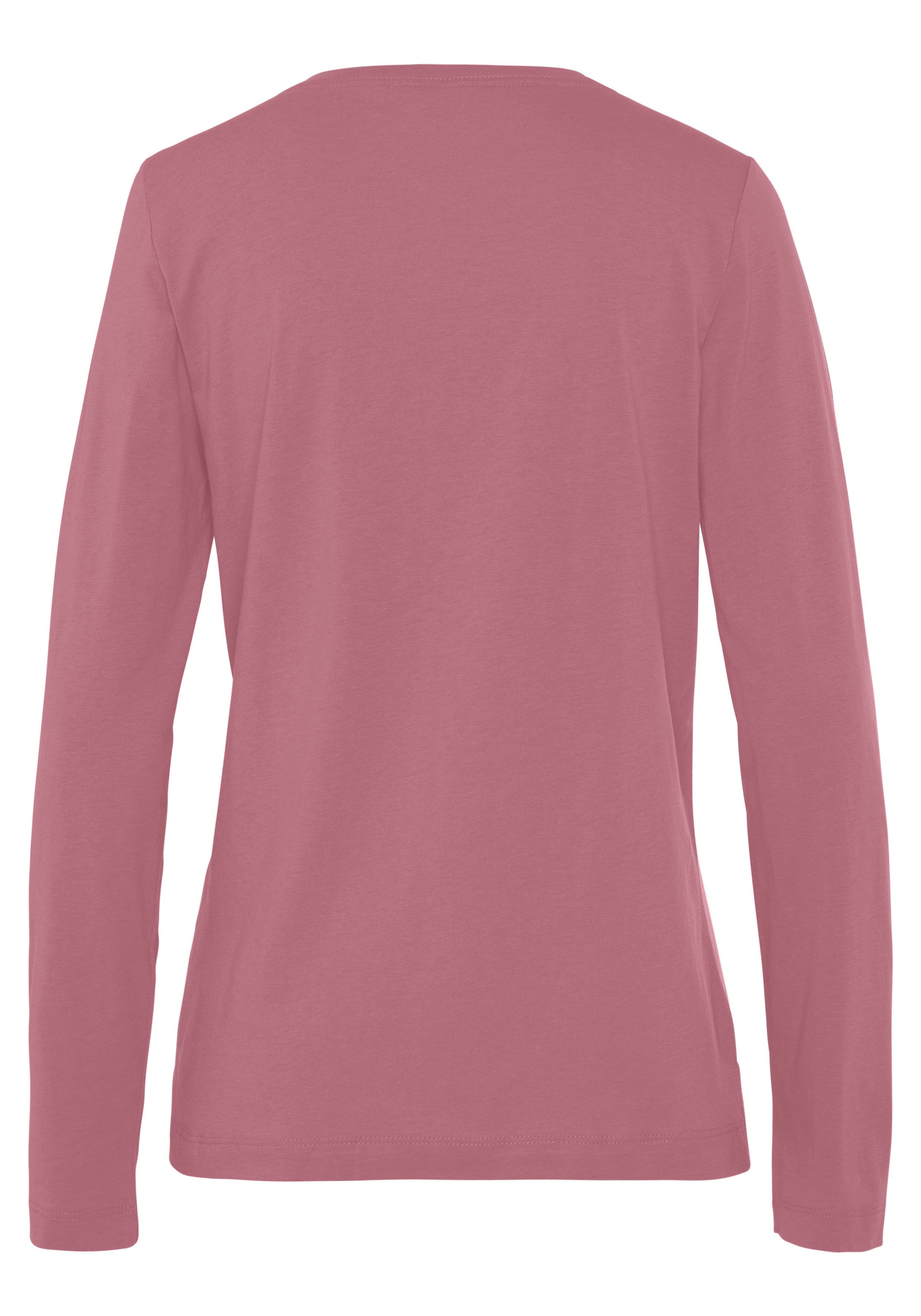 s.Oliver Pyjamaoberteil, mit niedlichem Frontdruck