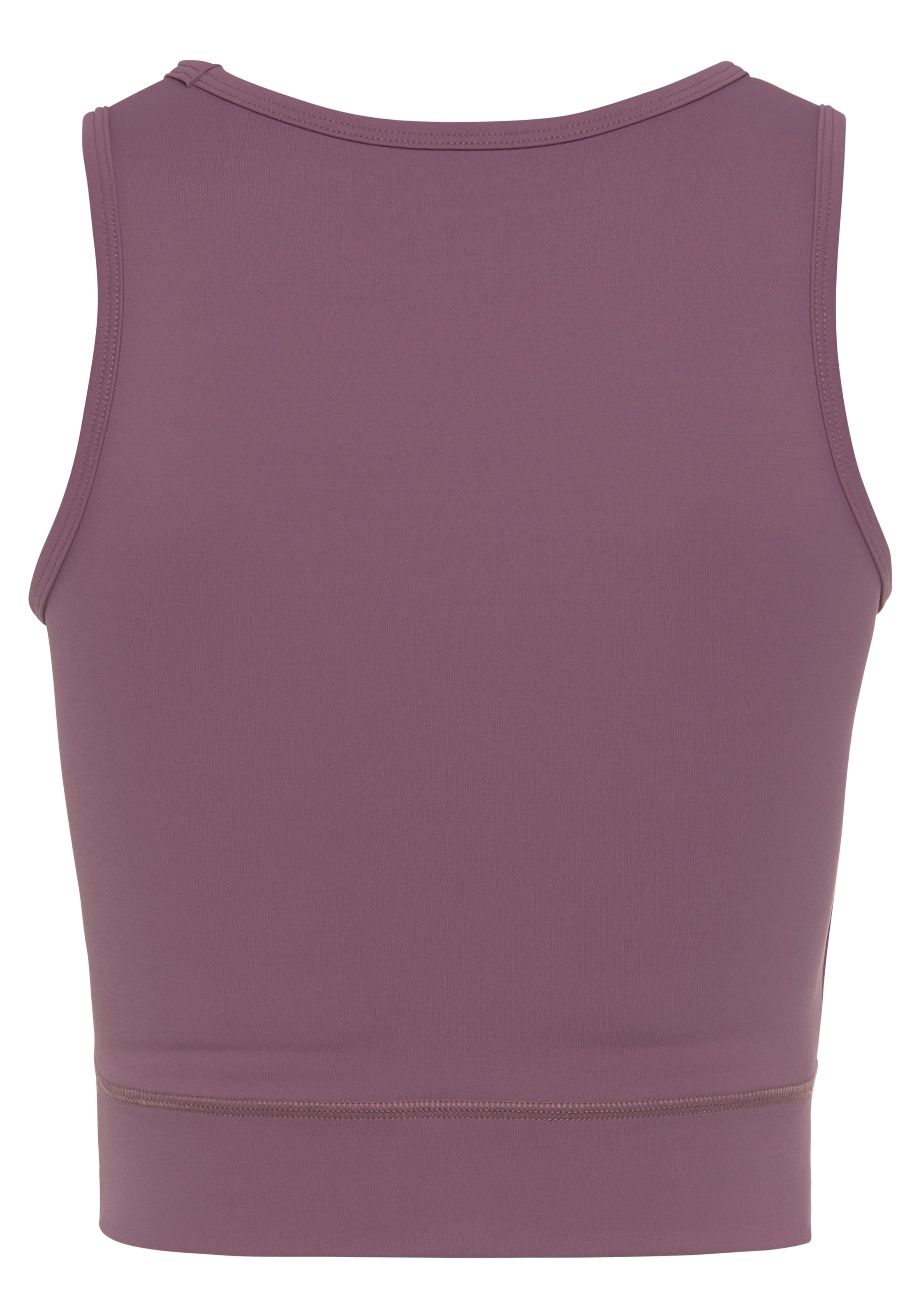 LASCANA ACTIVE Crop-Top, mit Raffung und Mesheinsätze