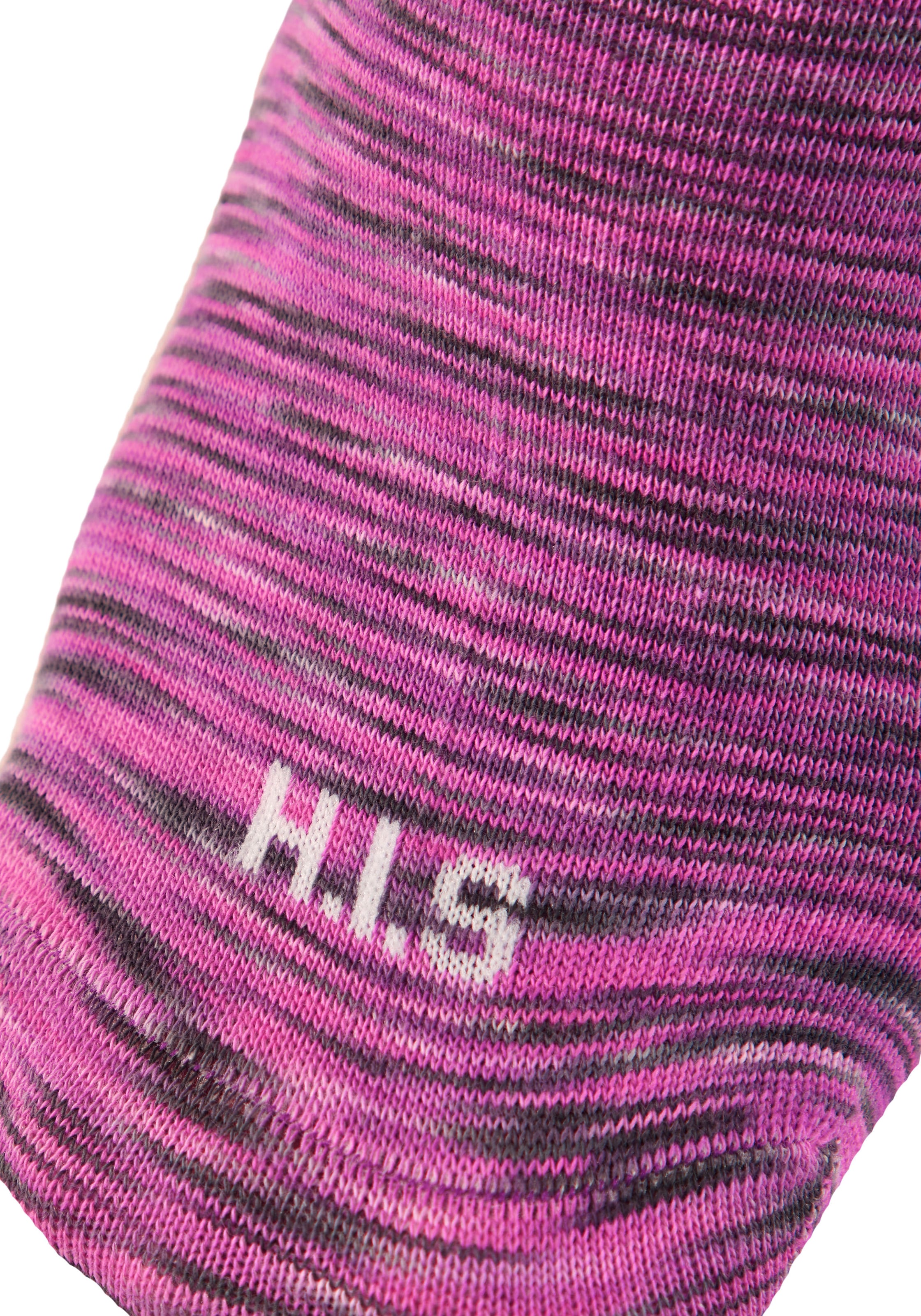 H.I.S Kurzsocken Packung, 6 Paar tlg. unifarben und meliert in einer Packung