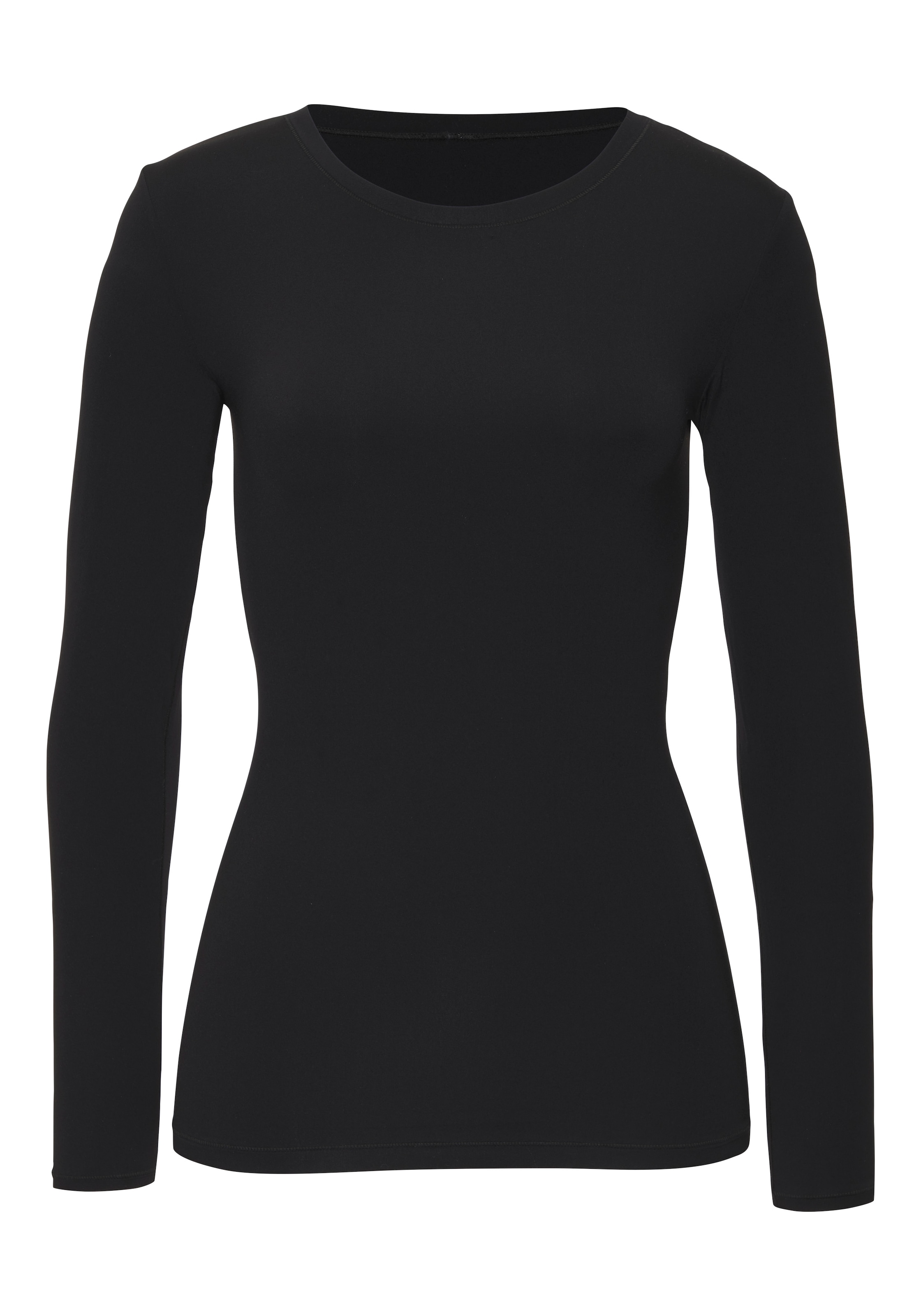 Copenhagen Studios Longsleeve elastisches Material, Jersey-Material, unifarbene Optik