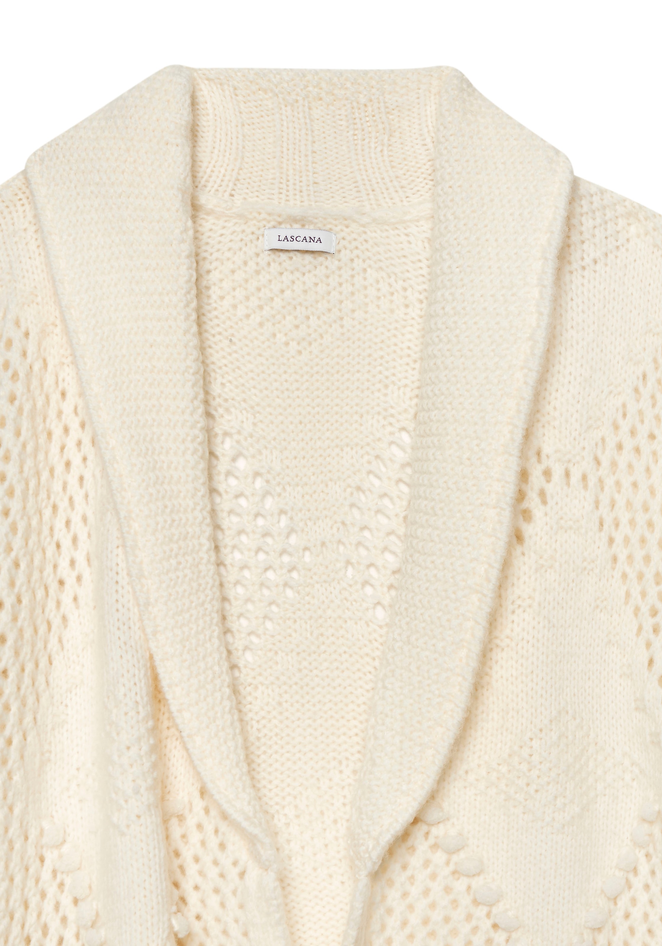 LASCANA Cardigan, aus weicher Strickware