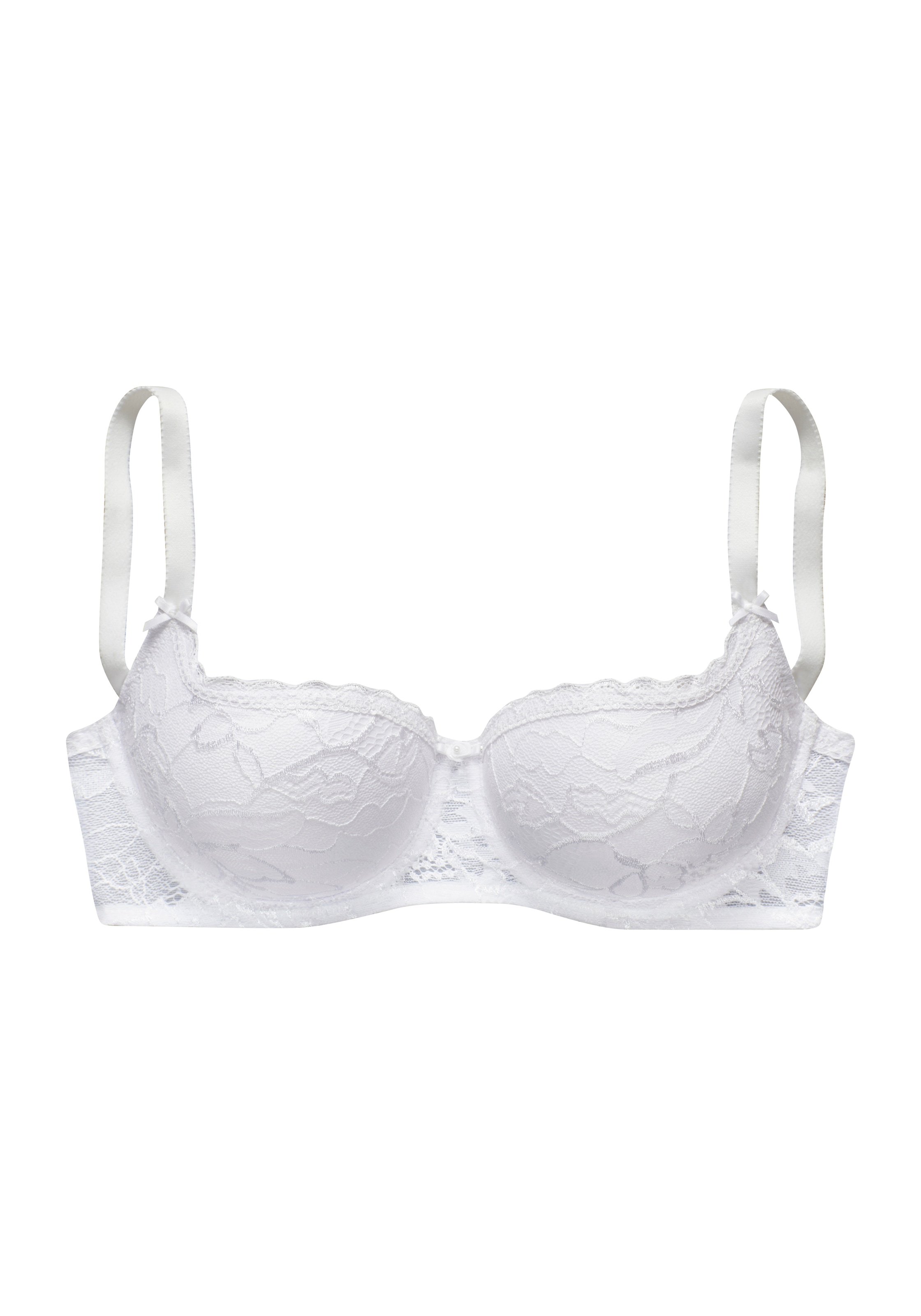 Nuance Balconnet-BH, mit Bügel aus schimmernder Jacquardspitze, sexy Dessous